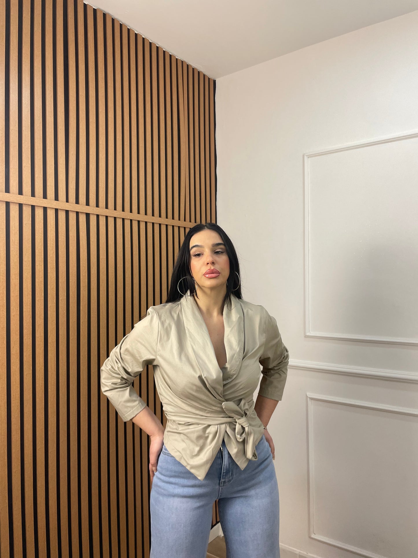 Camicia incrociatina