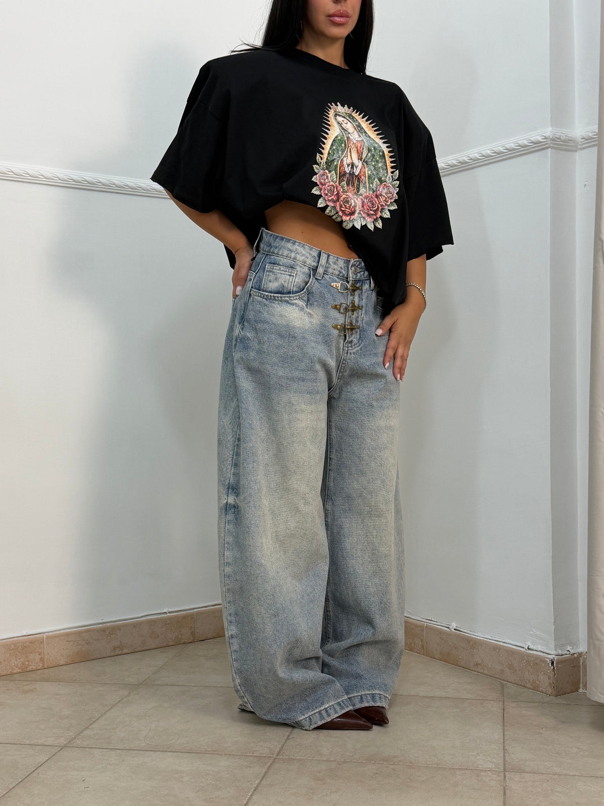Jeans balloon ganci