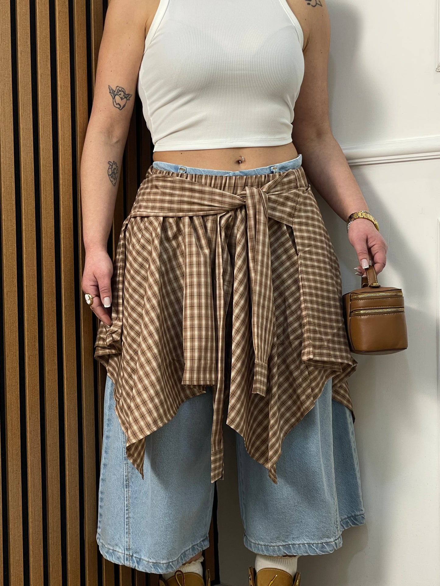 Bermuda lungo denim