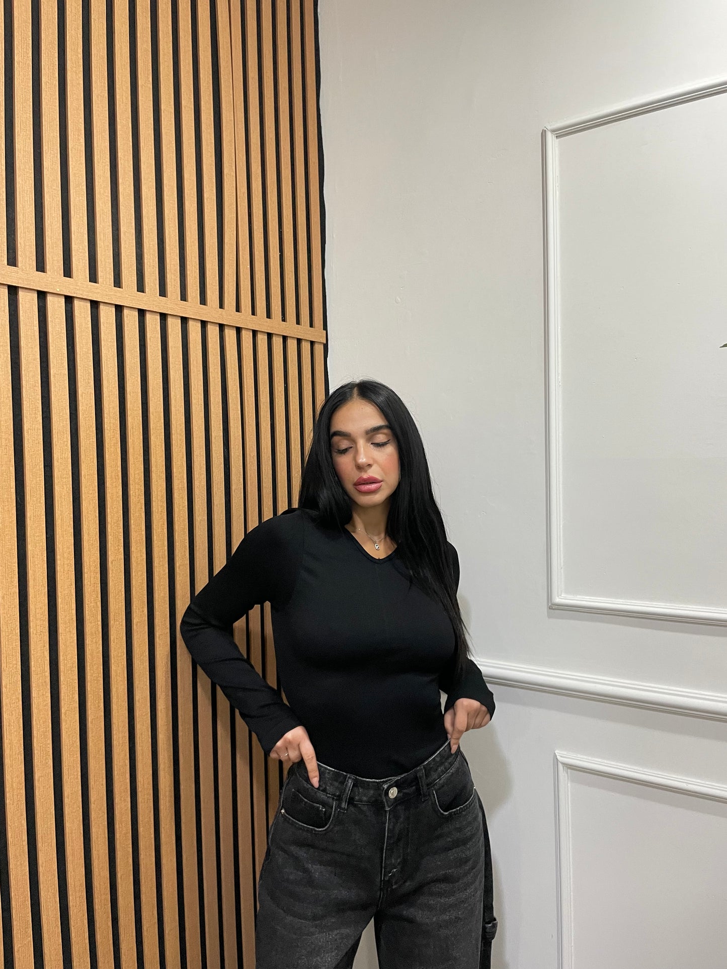 Body contenitivo scollo V