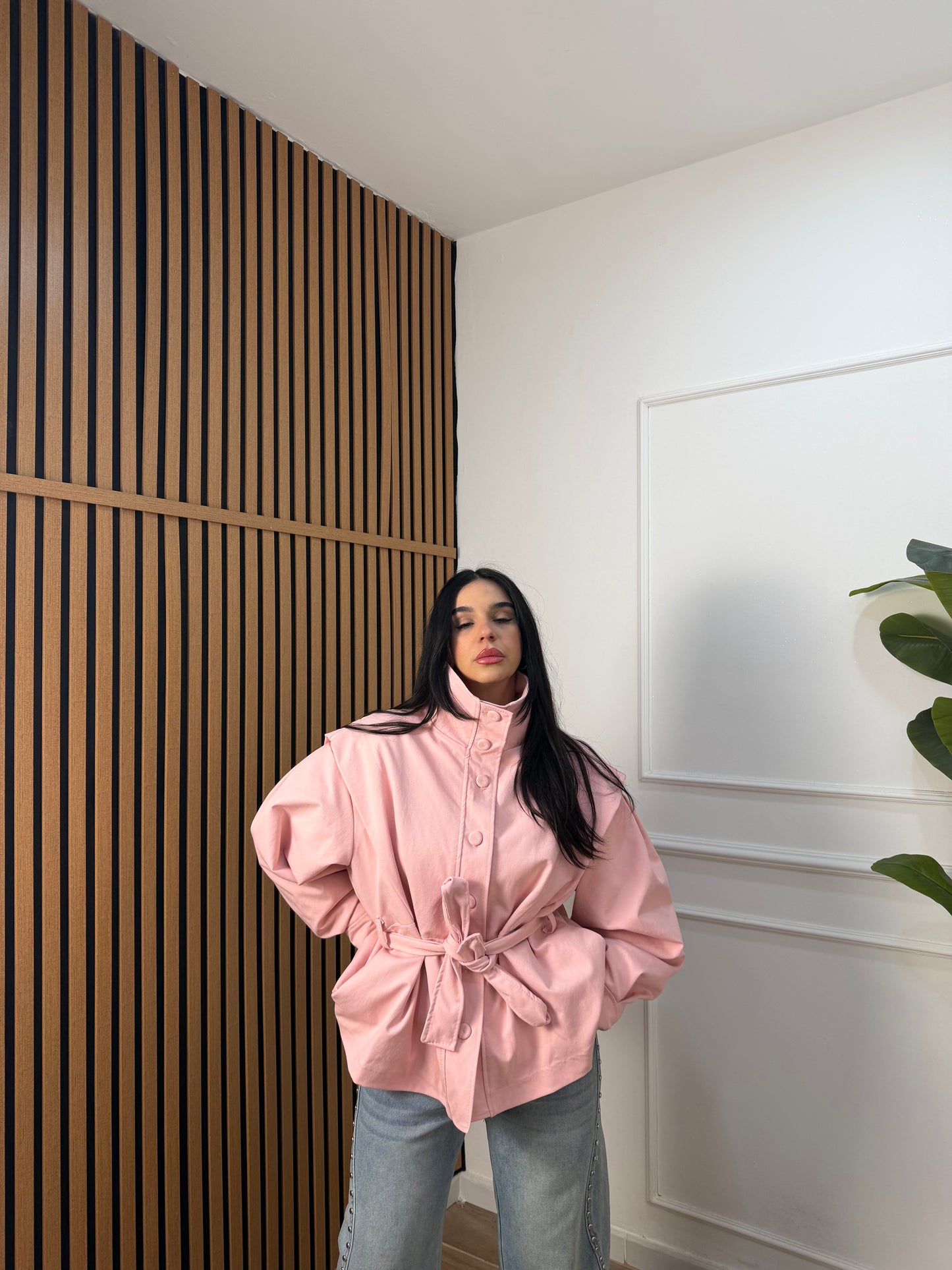Trench collo alto