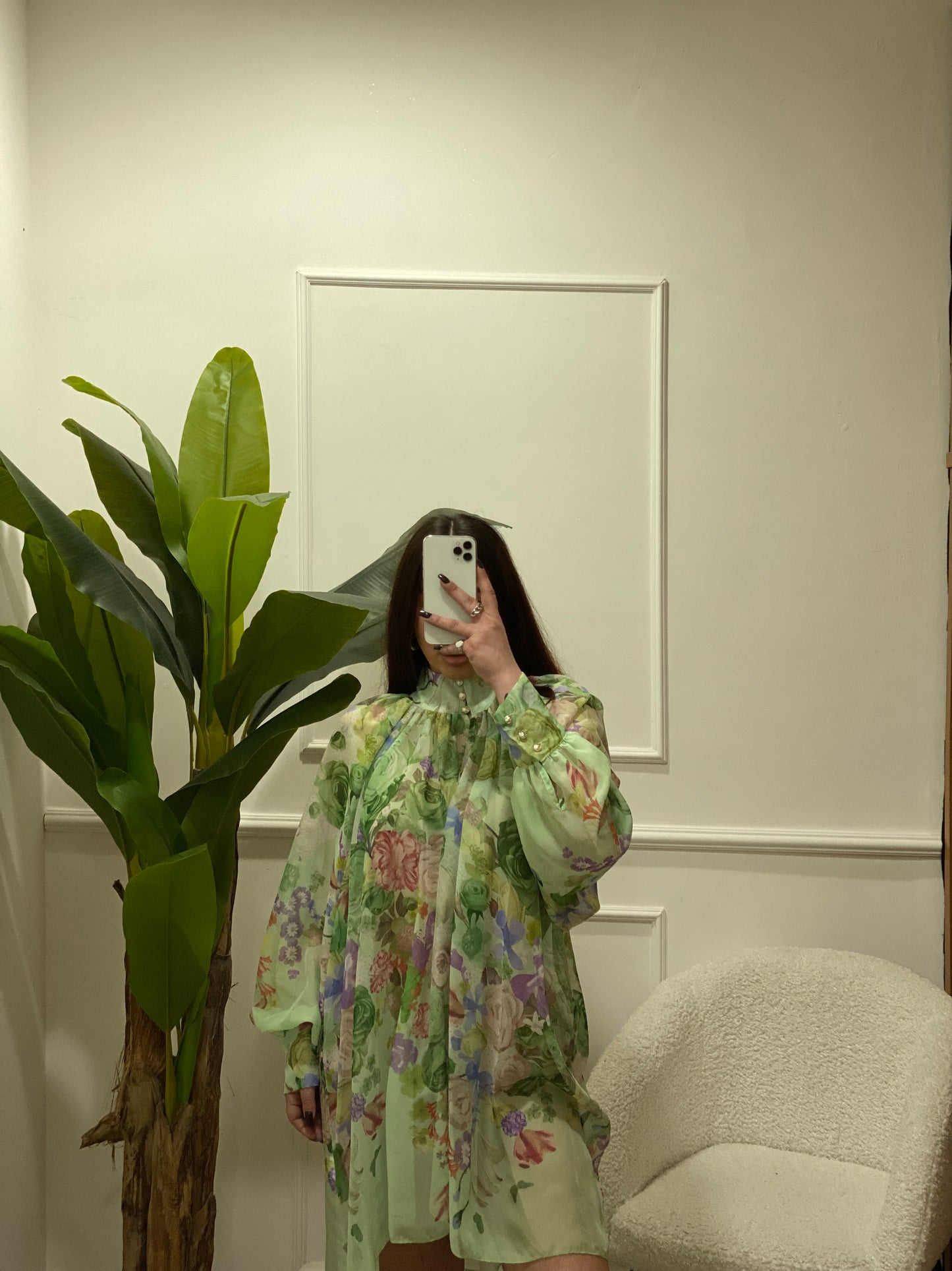 Abitino camicia fiori