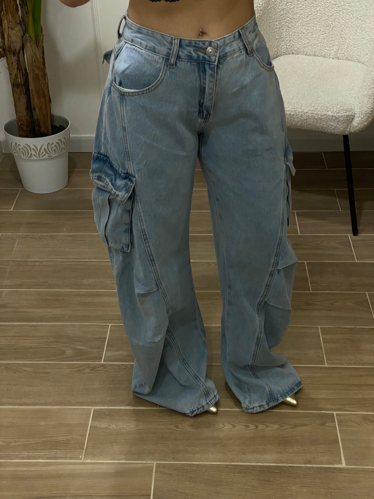 Jeans balloon tasche