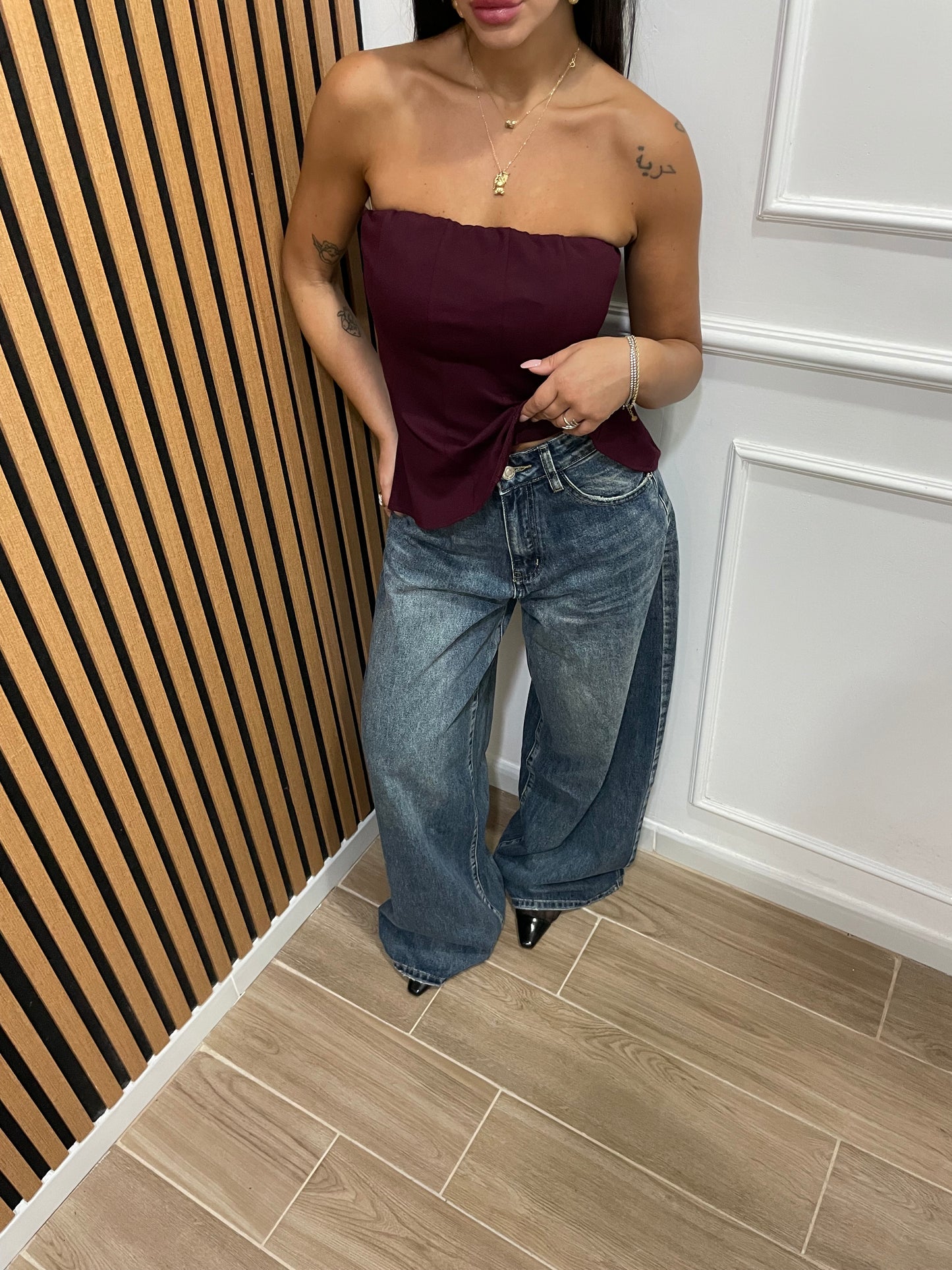 Jeans wide leg