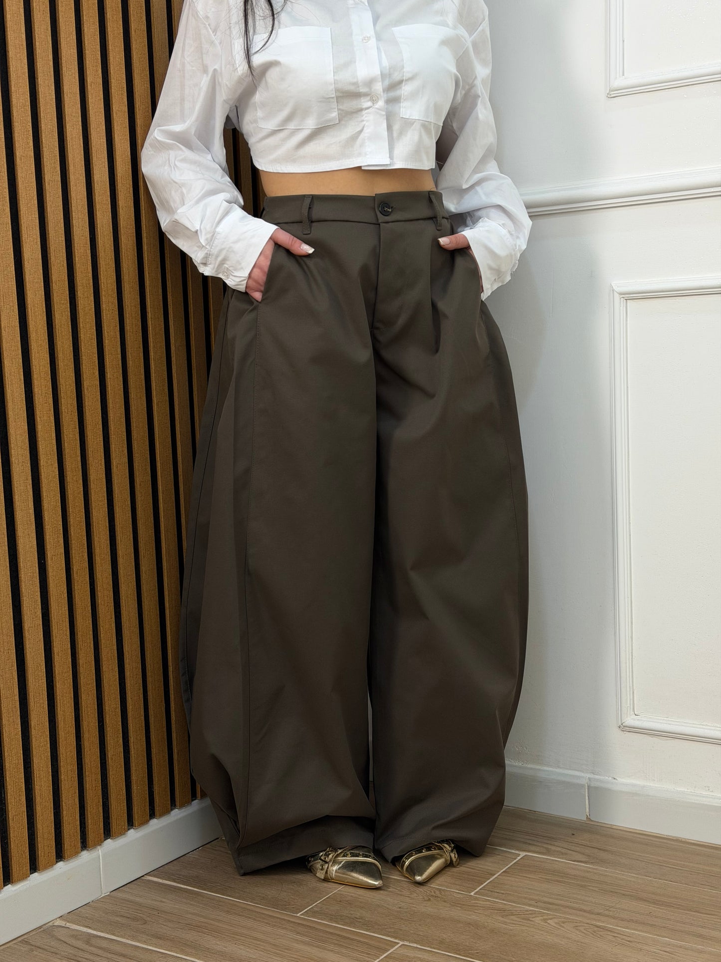 Pantalone balloon superior