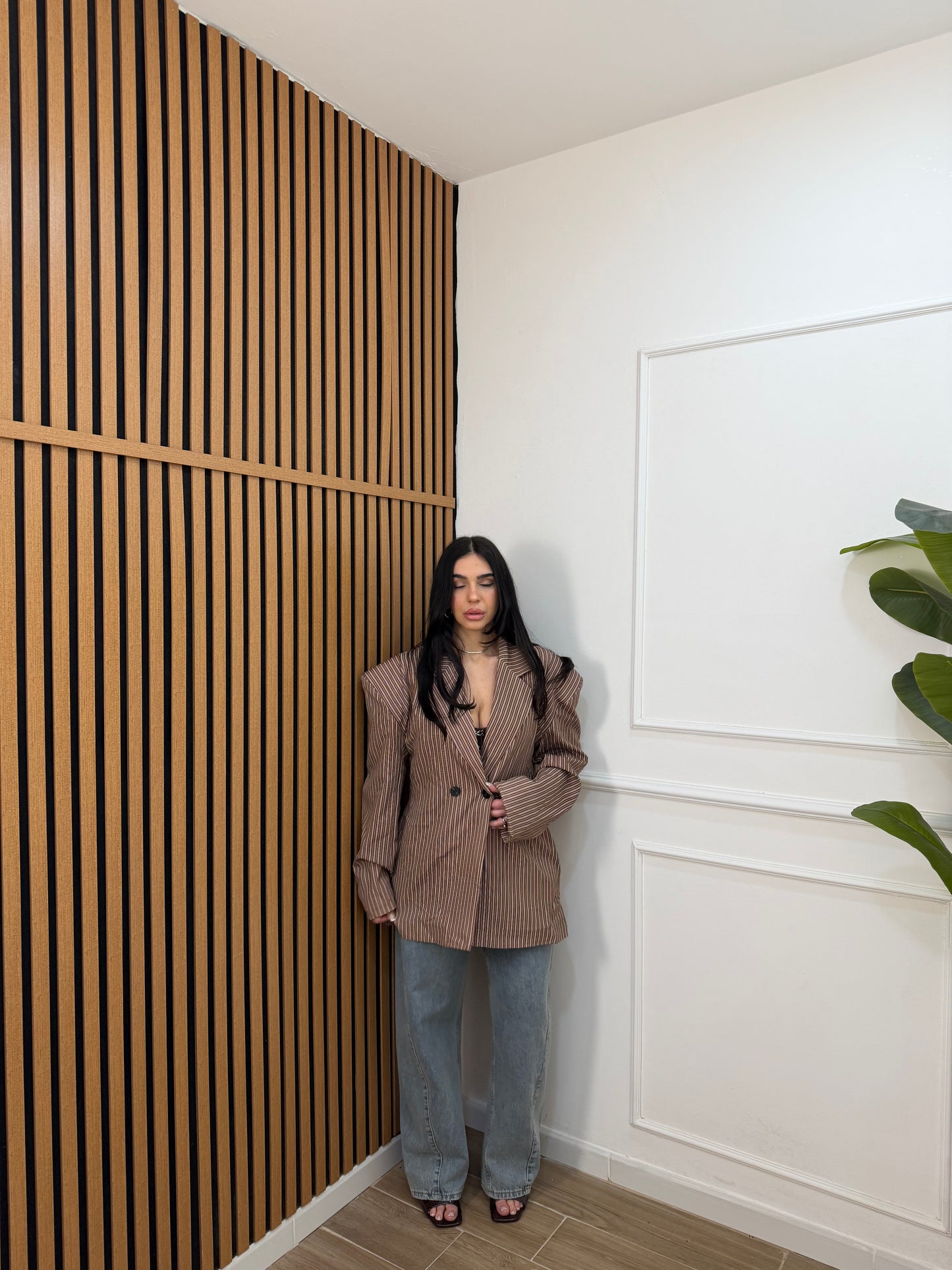 Blazer doppio petto Chocolate