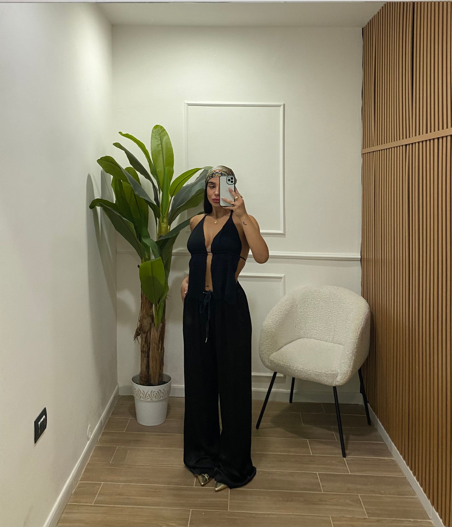 Pantalone raso basic