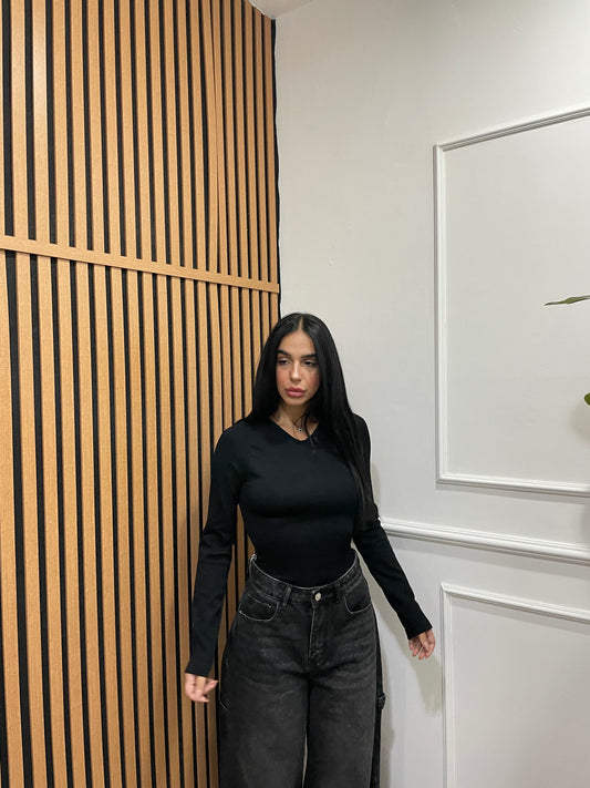 Body contenitivo scollo V