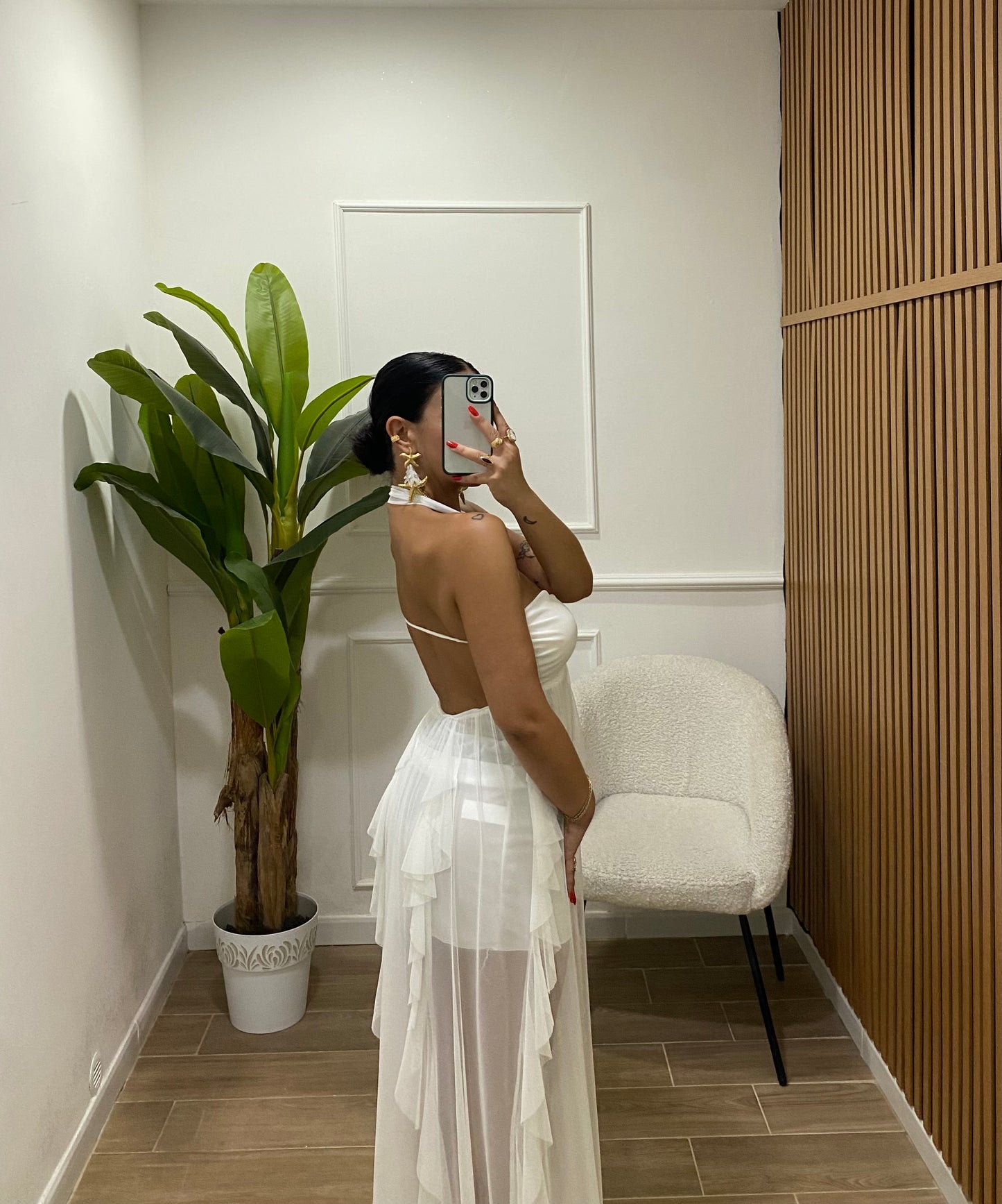 Abito balze stella marina