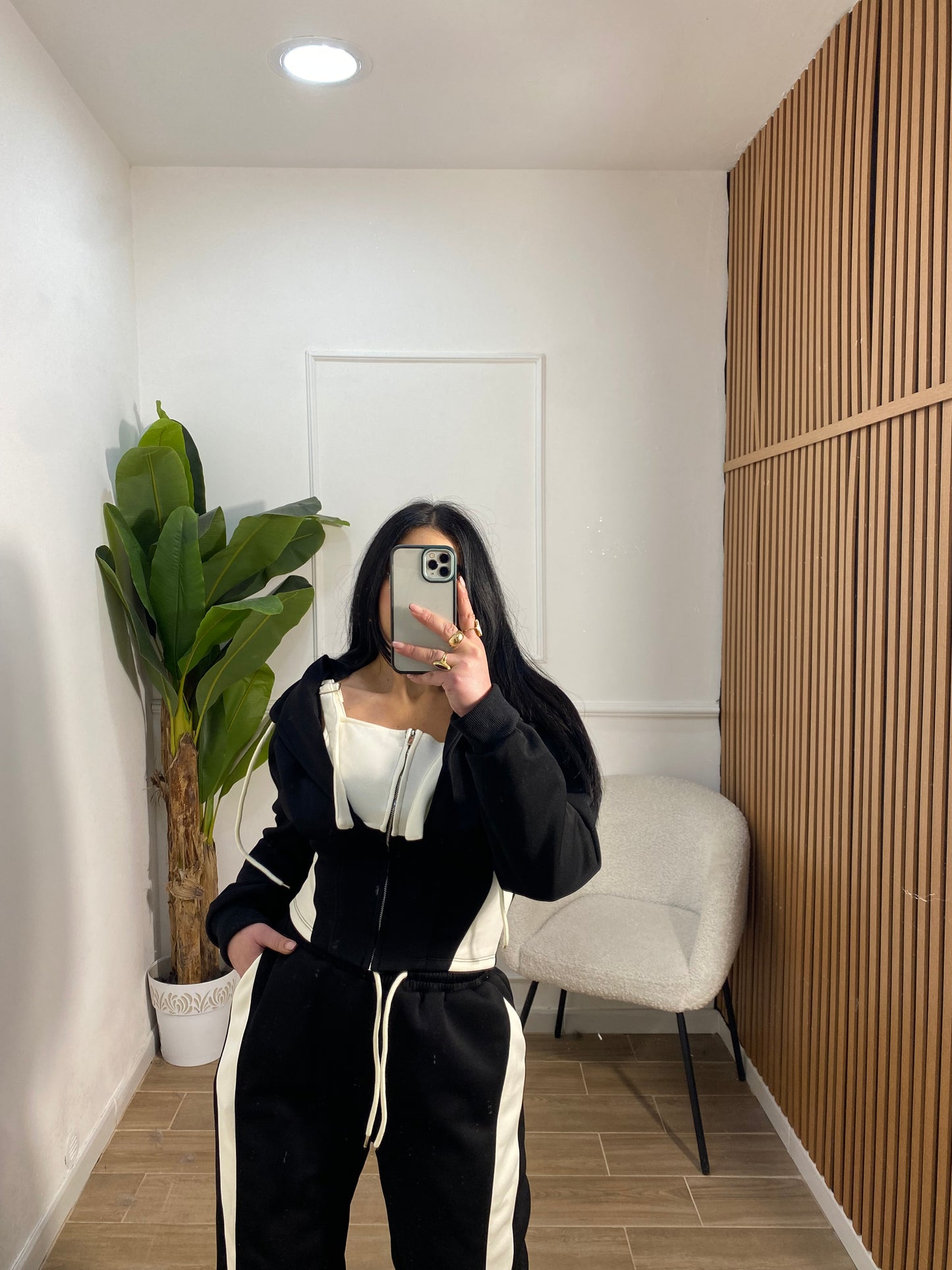 Tuta monique bicolore