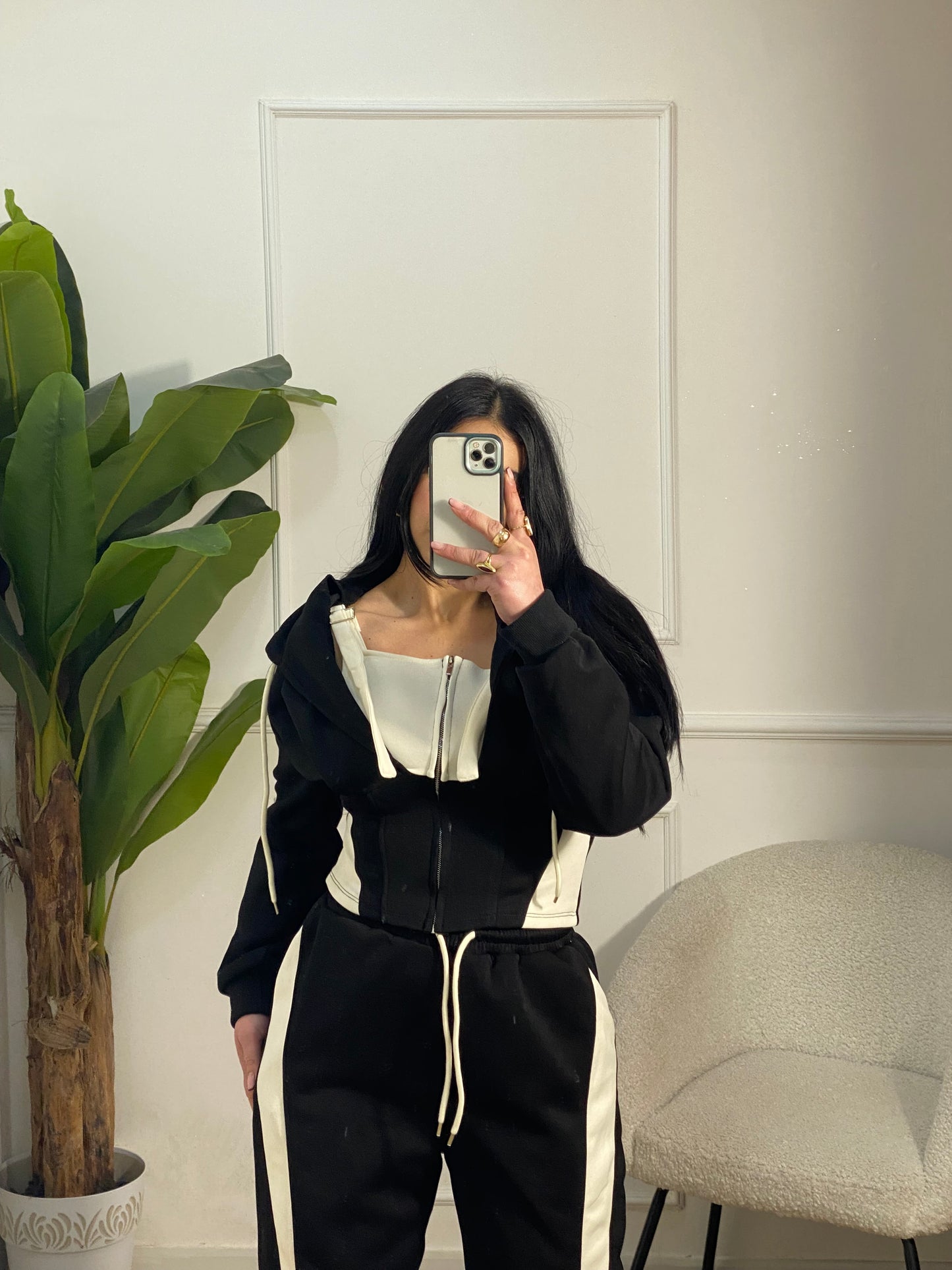 Tuta monique bicolore