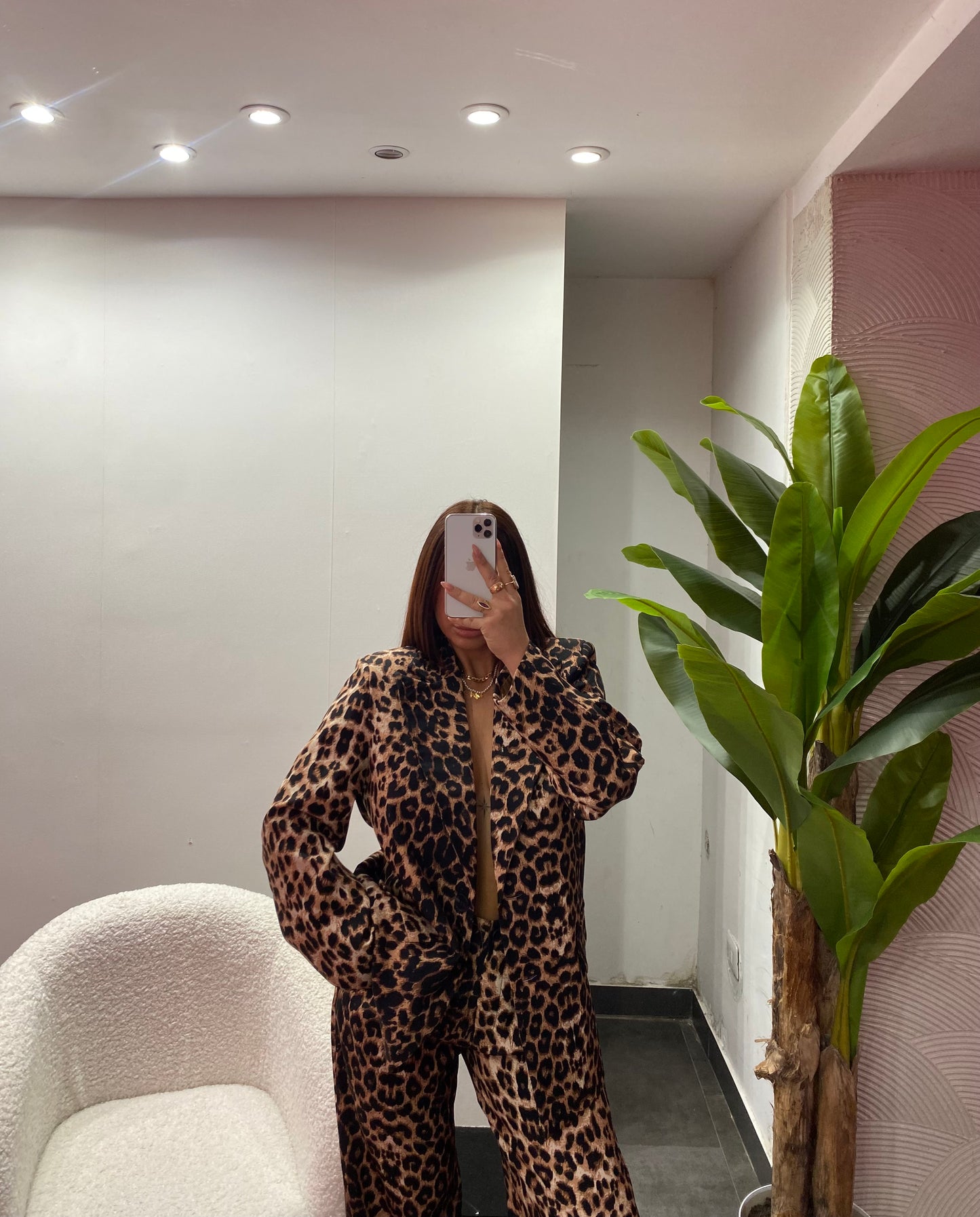 tailleur animalier oversize