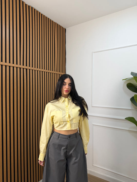 Camicia crop Simo