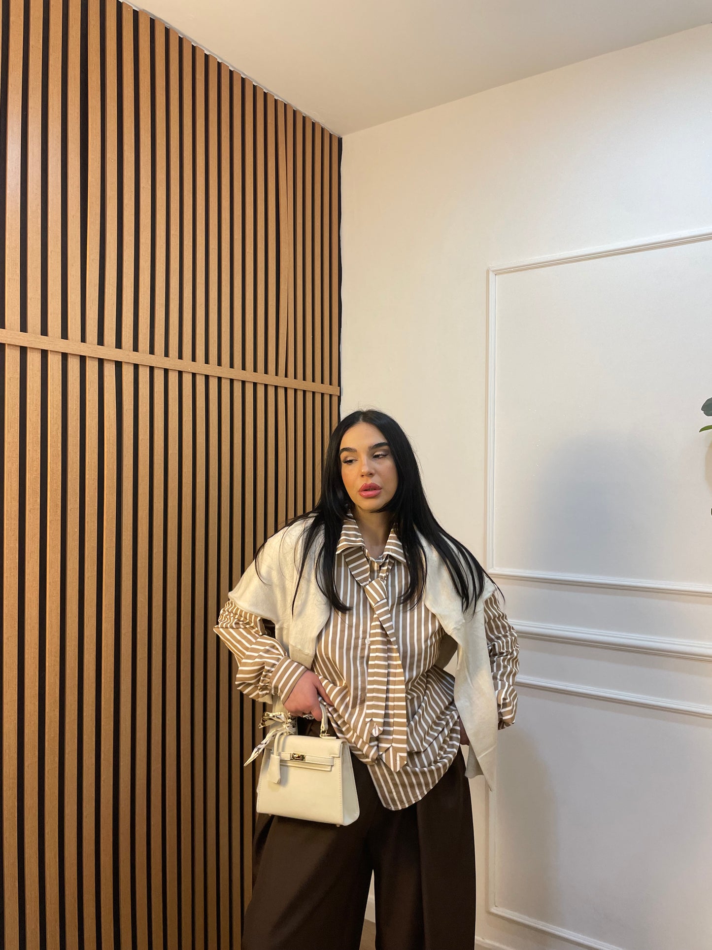 Camicia oversize office