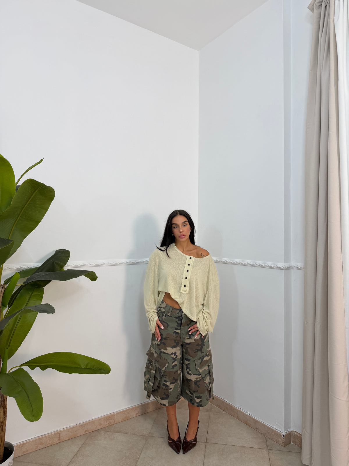 Maglia sofy crop