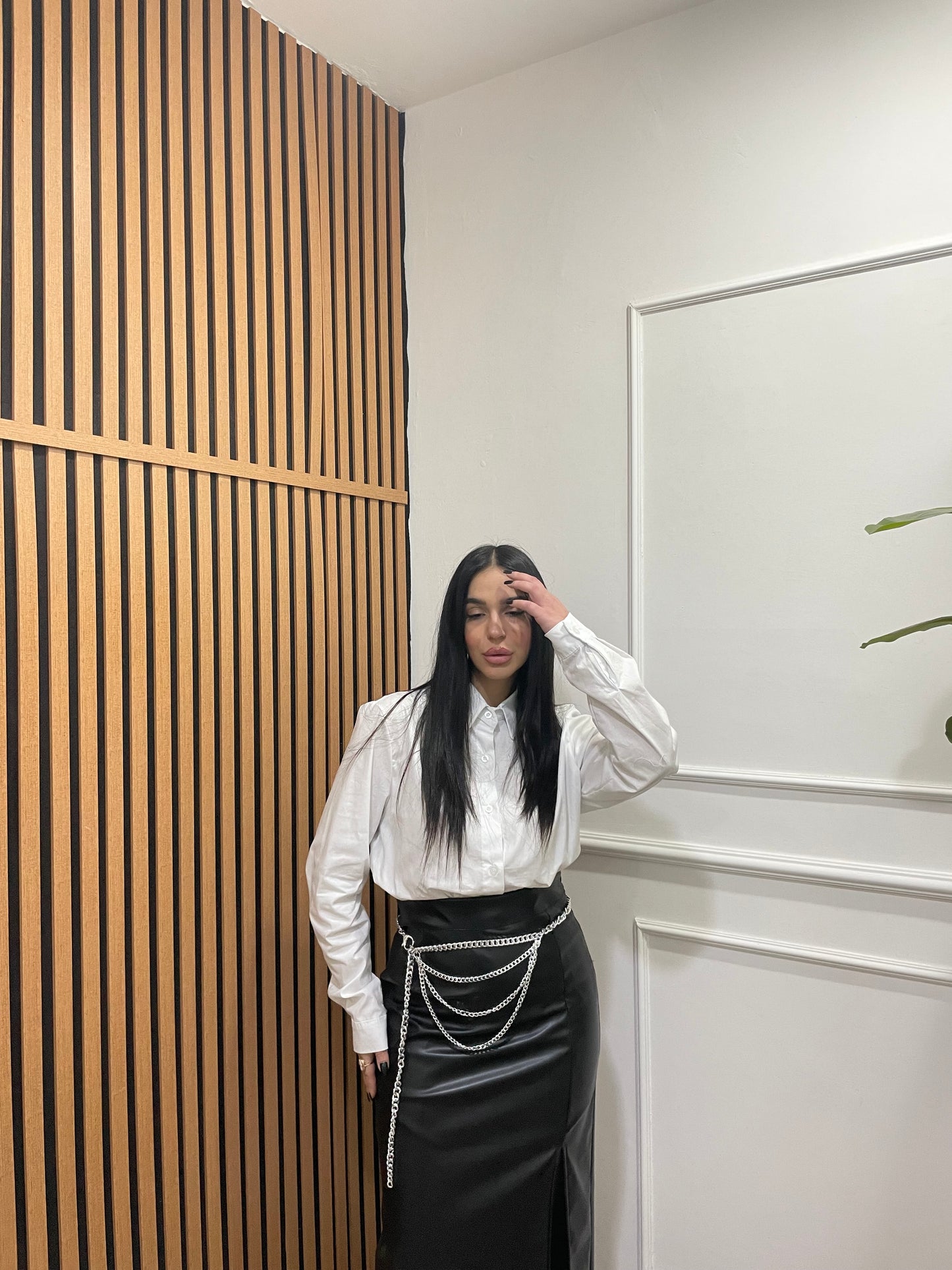 Camicia oversize cotone