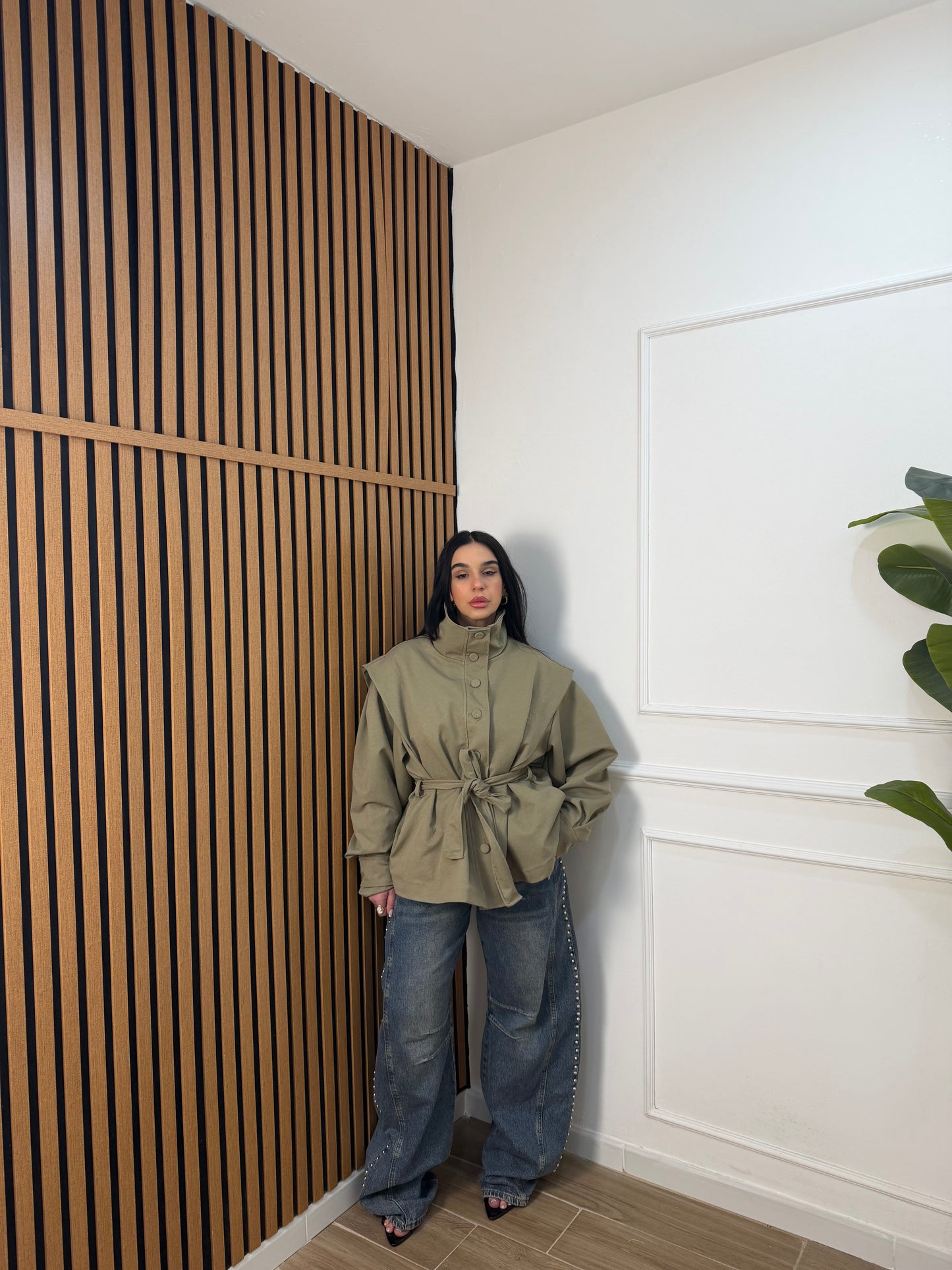 Trench collo alto