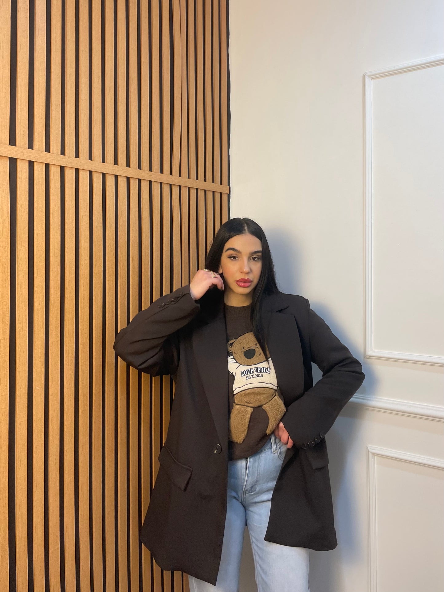 Blazer oversize doppio petto