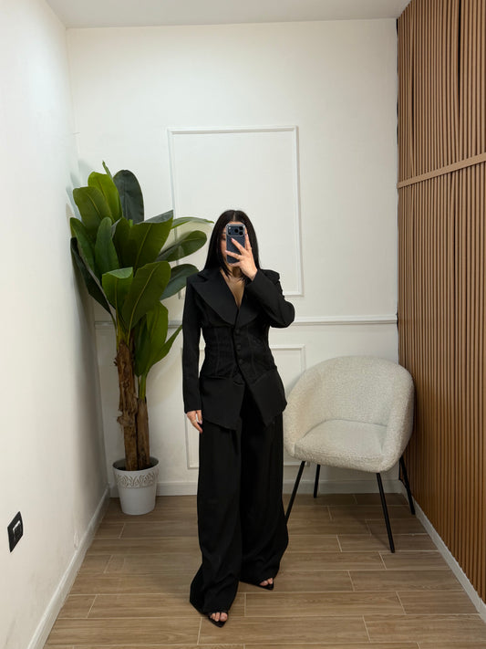 Tailleur bustino pizzo
