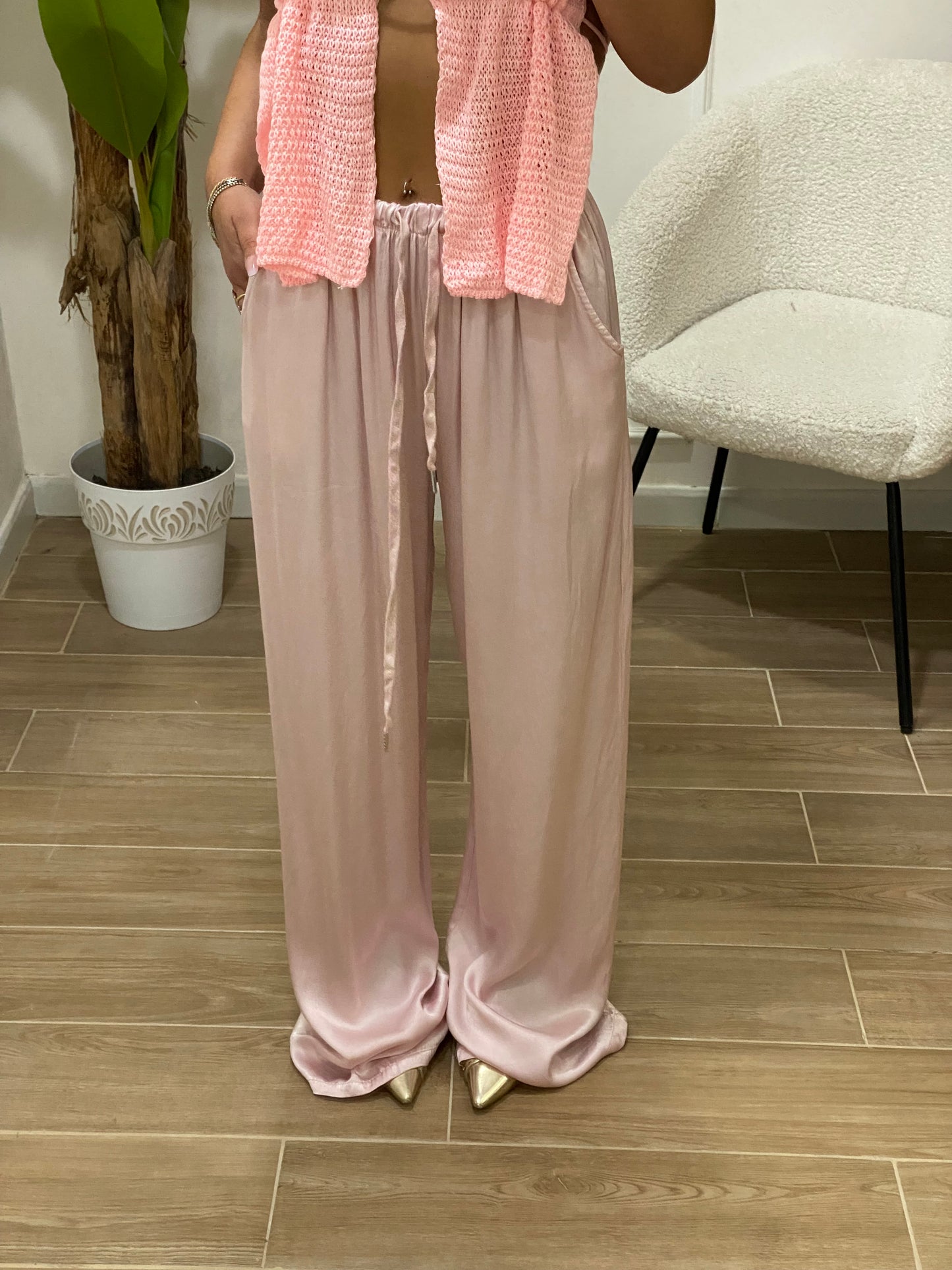 Pantalone raso basic