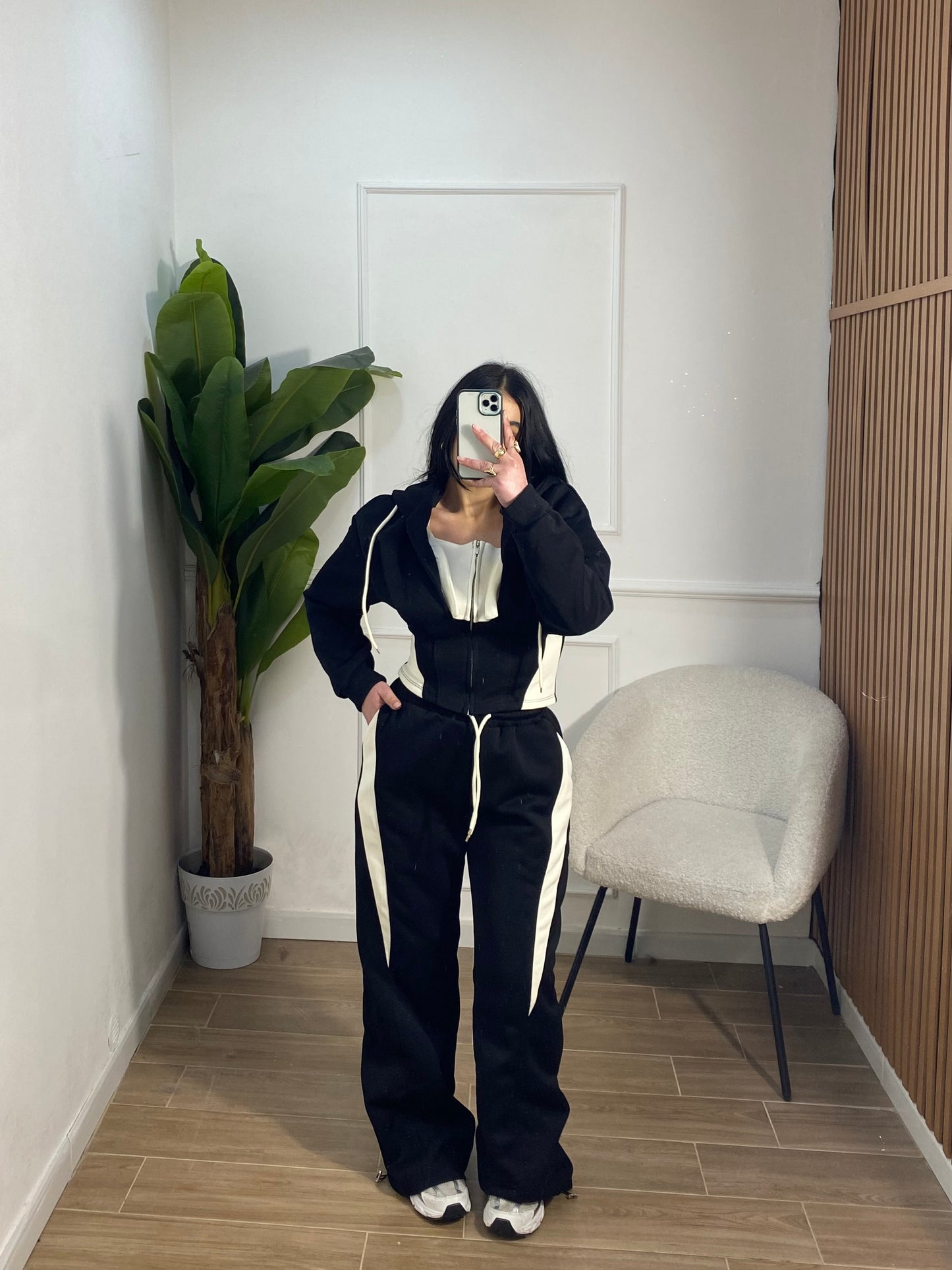 Tuta monique bicolore