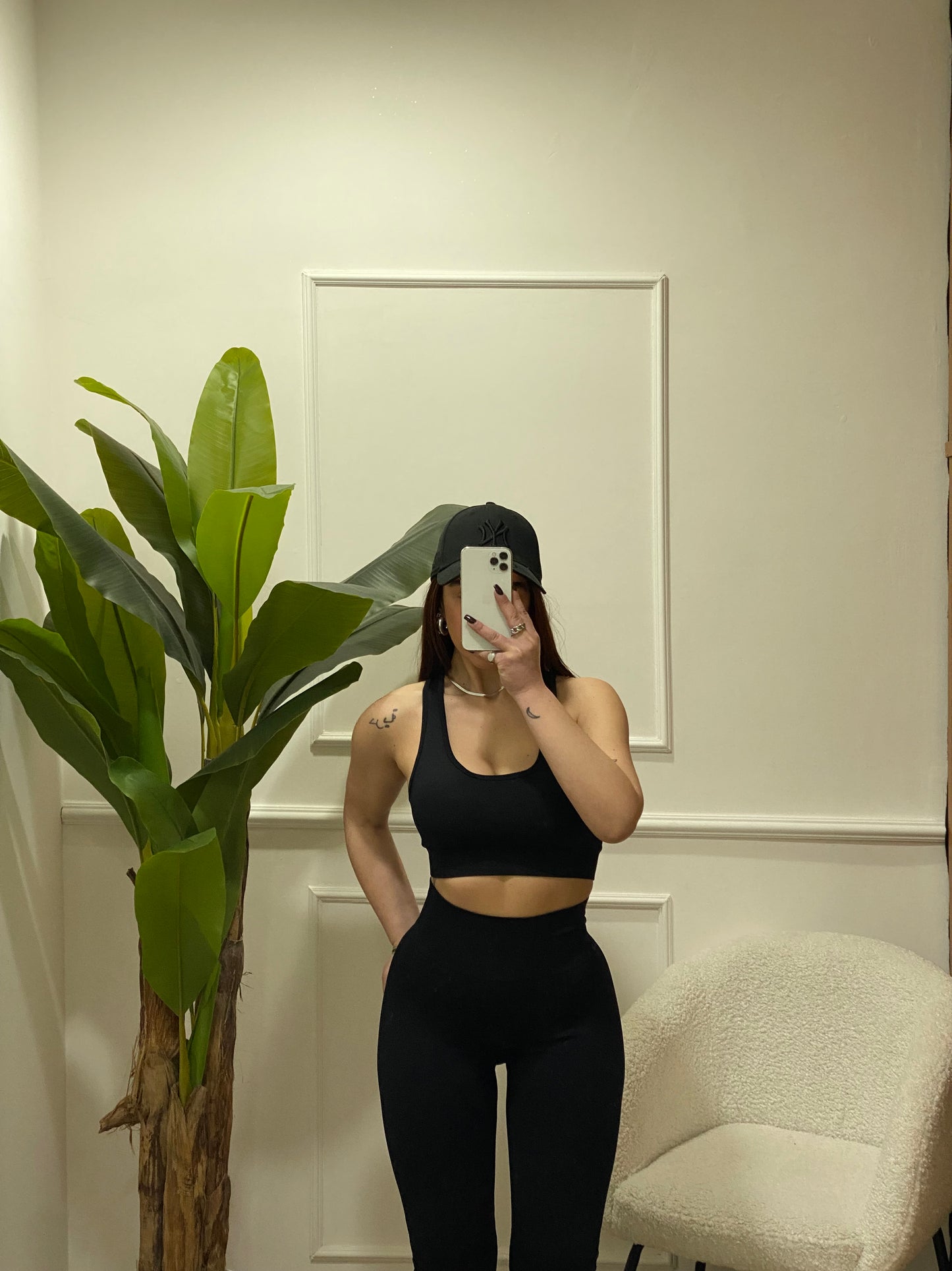 Coordinato modellante top incrocio