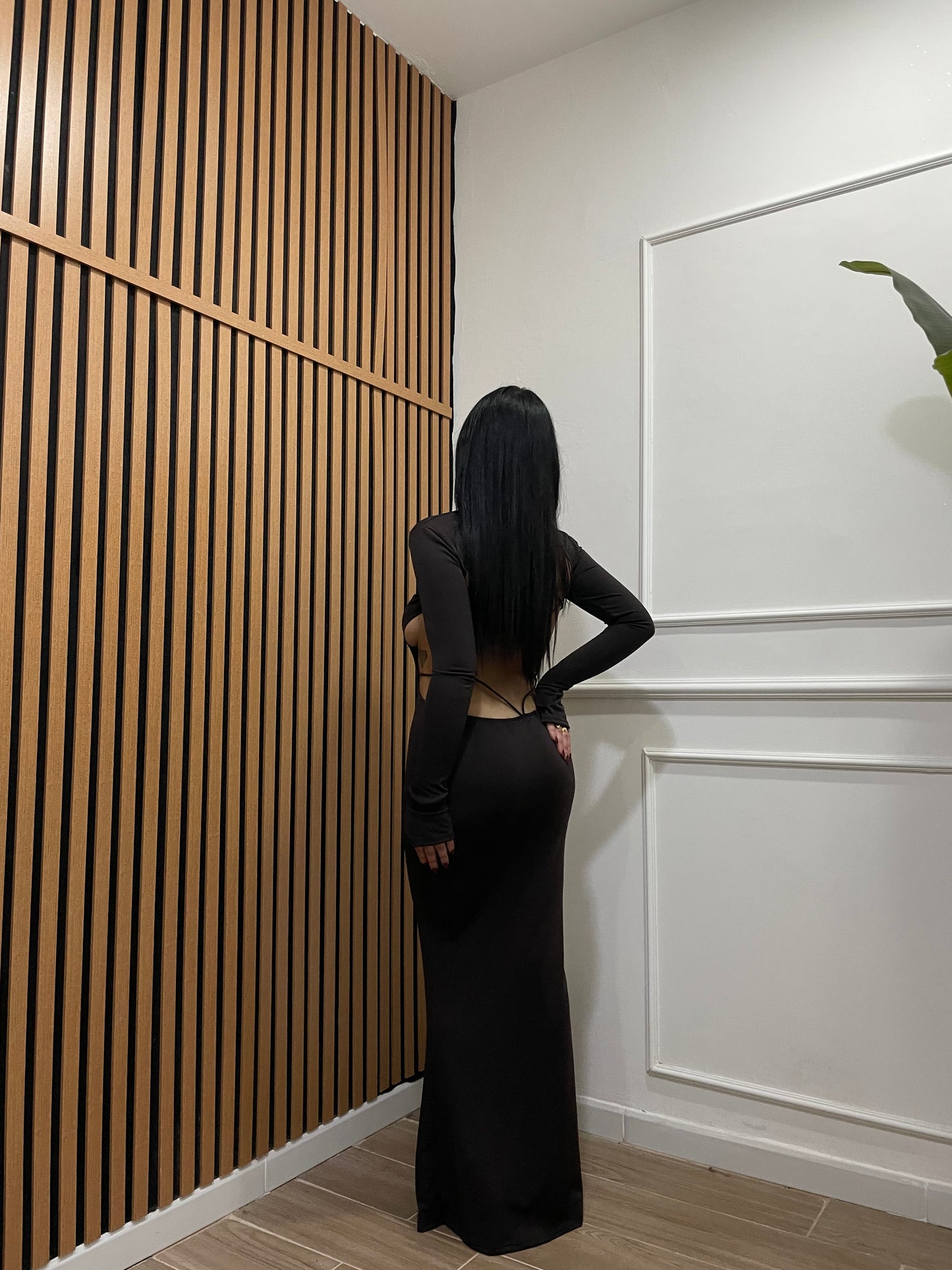 Abito intreccio retro