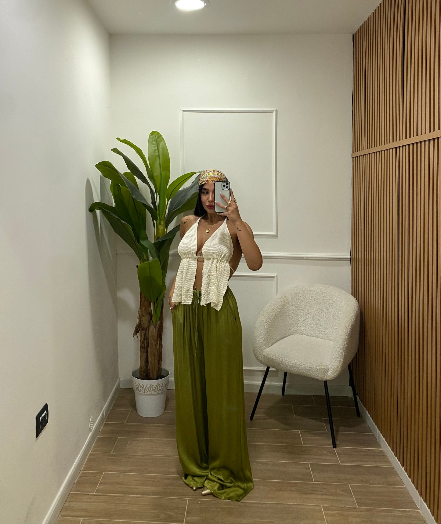 Pantalone raso basic