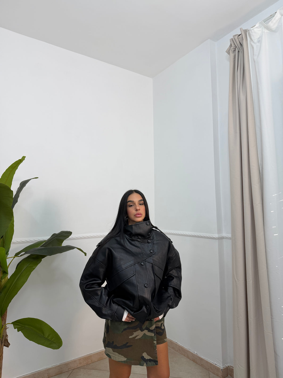 Bomber ecoplle Roxy nero