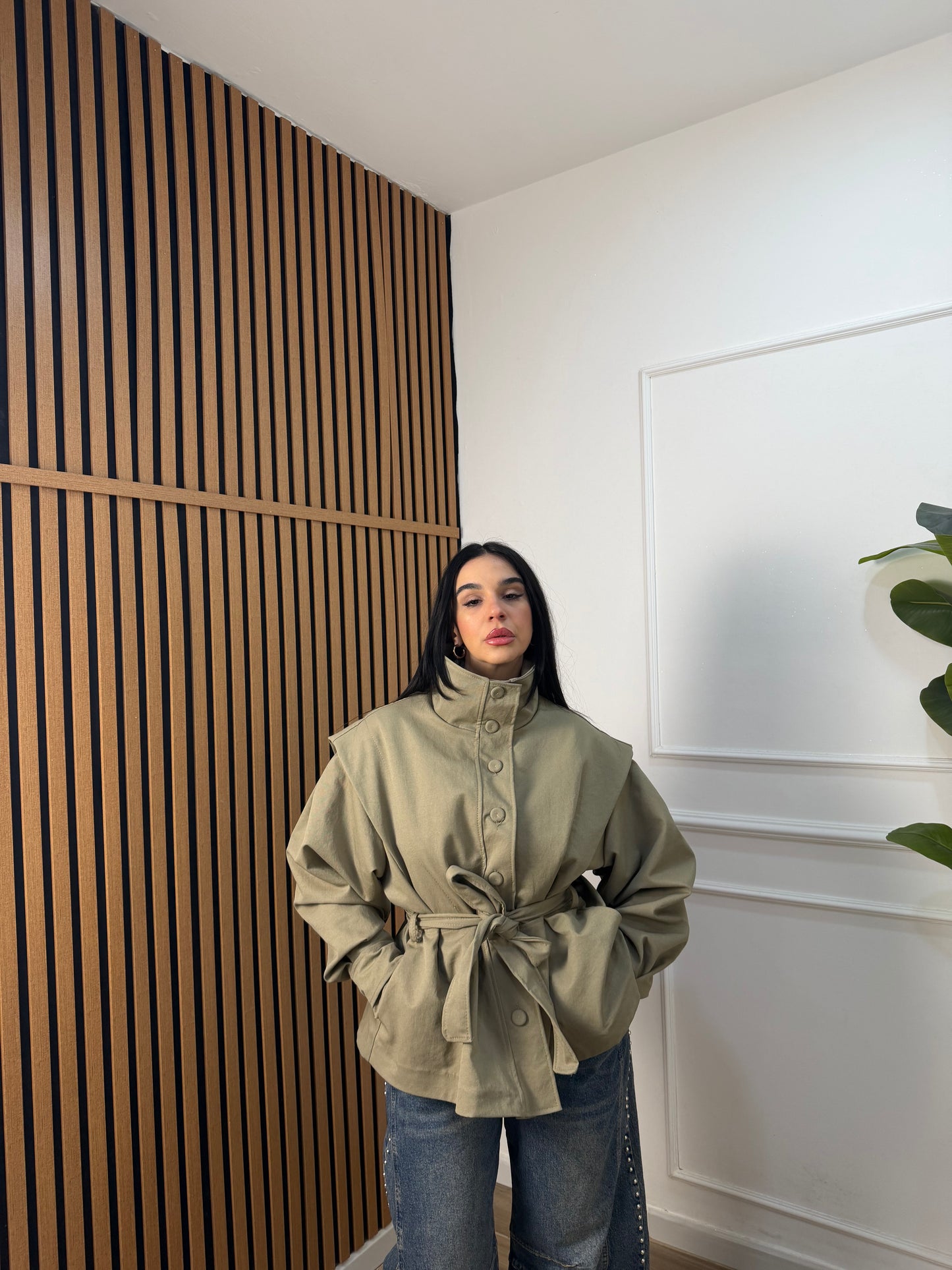 Trench collo alto
