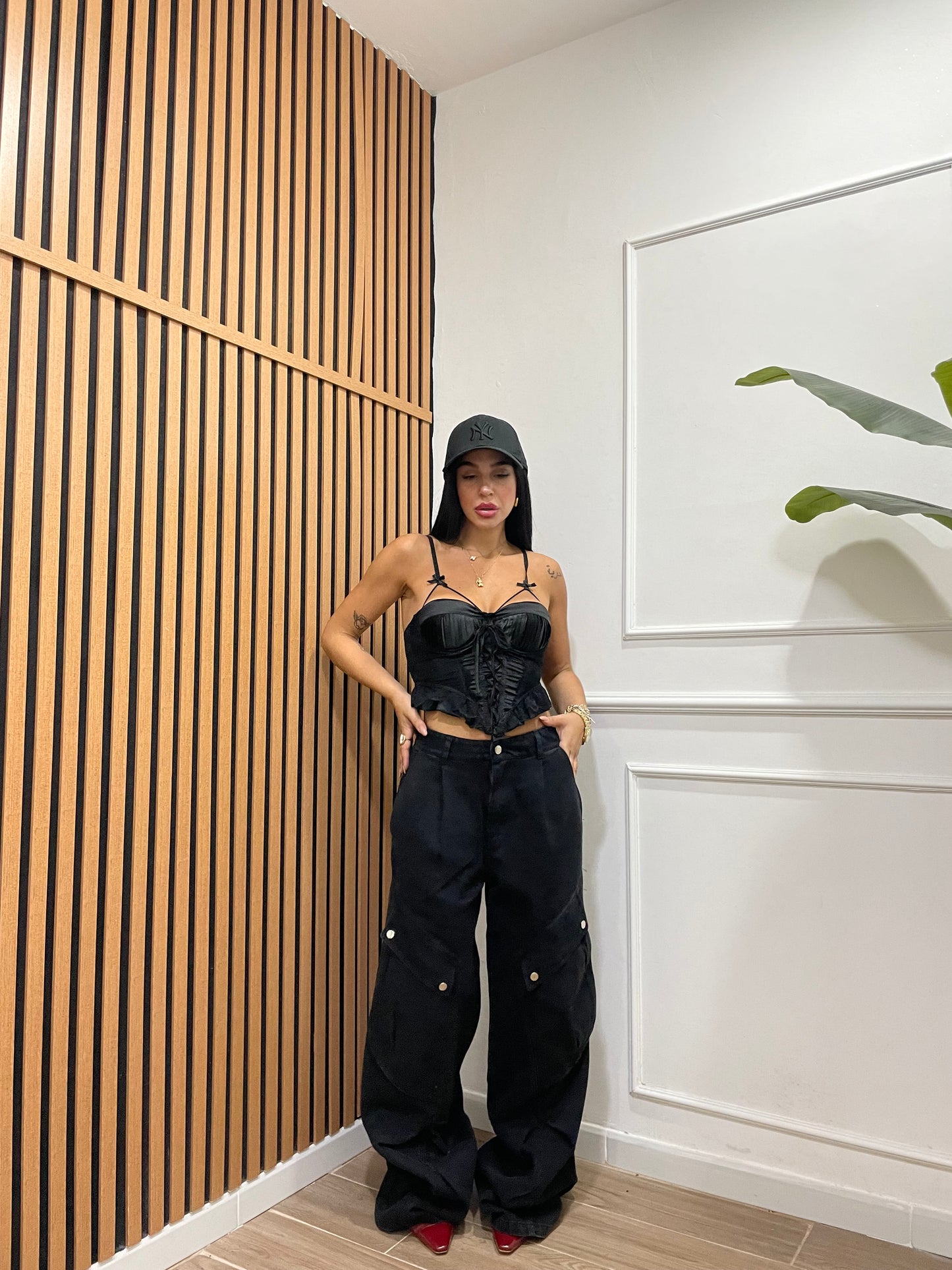 Jeans balloon tasche