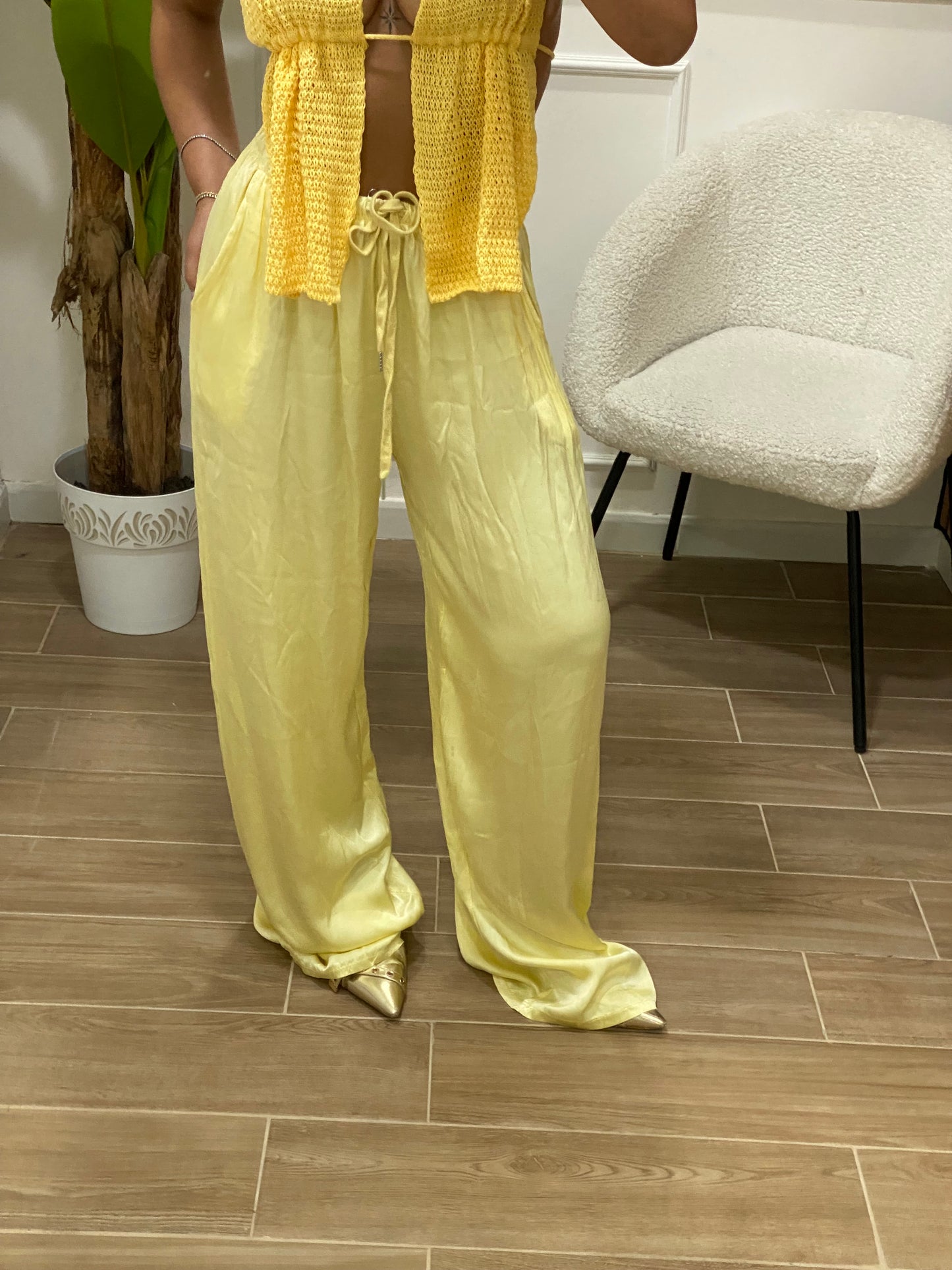 Pantalone raso basic