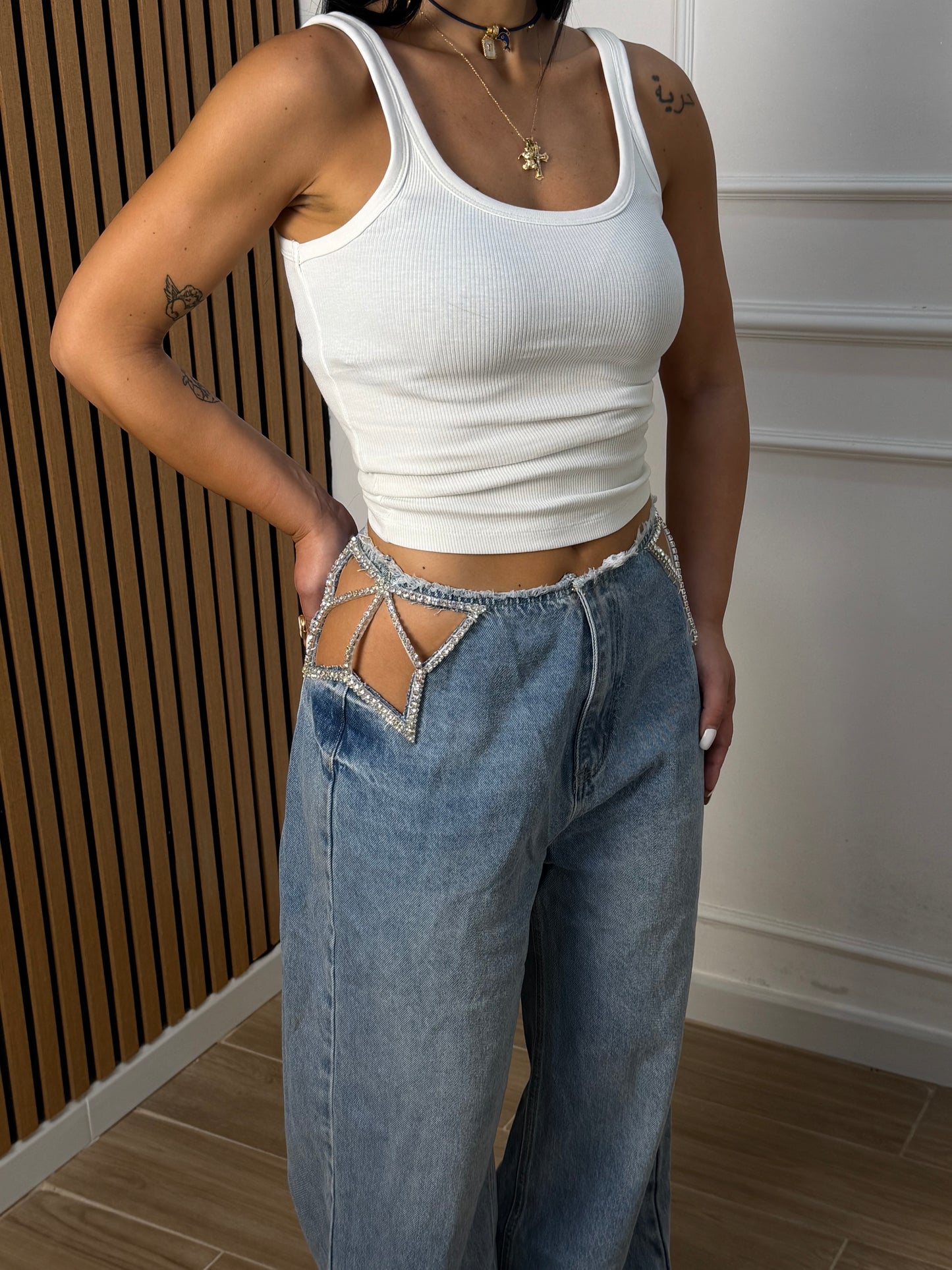 Jeans stella Swarovski