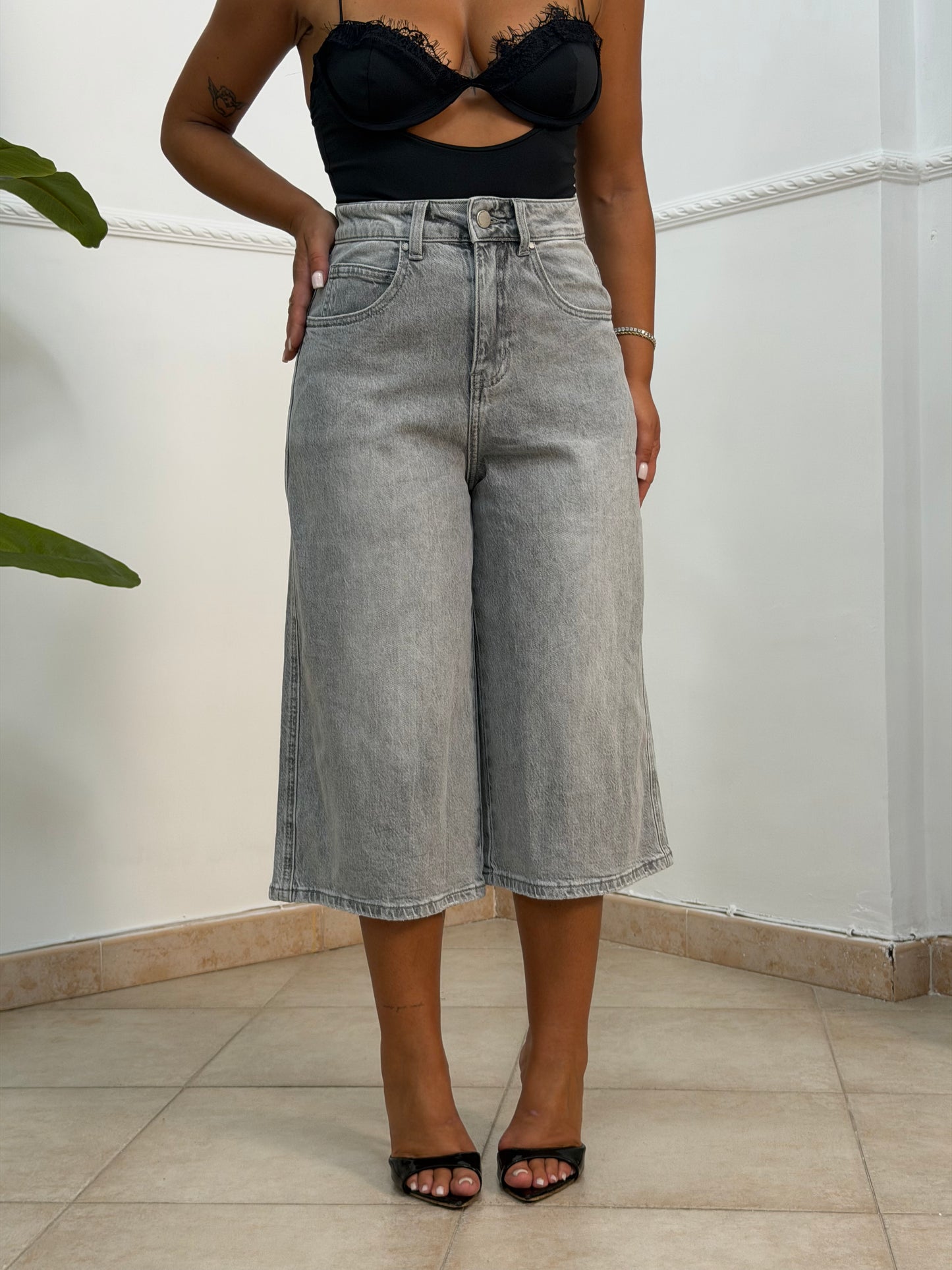 Bermuda denim light gray