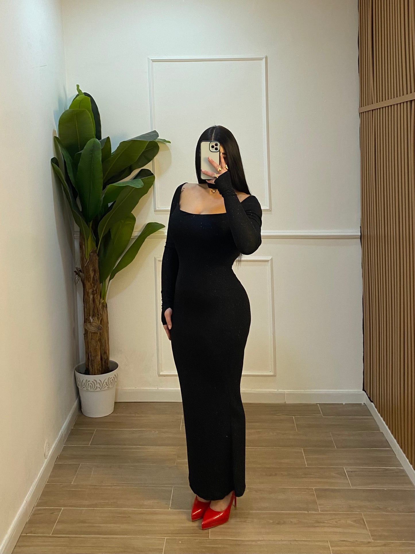 Abito CHOKER lurex