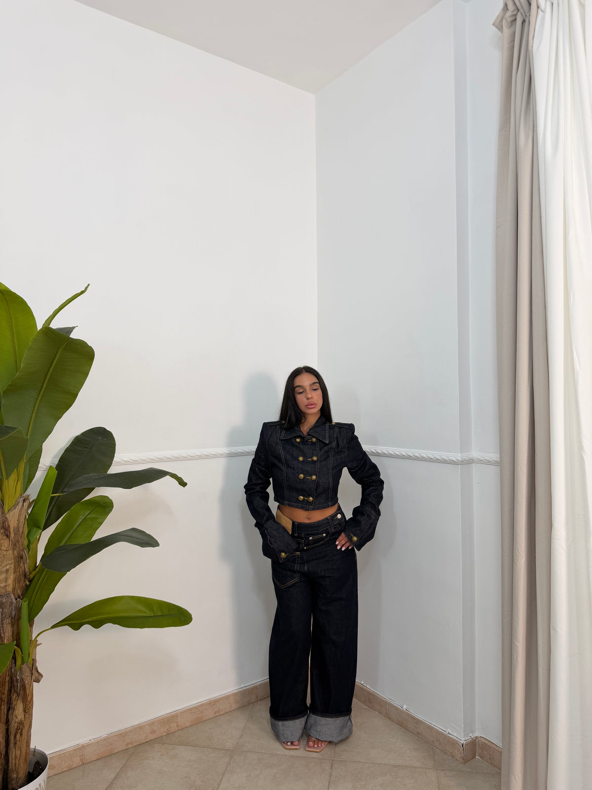 Giacca denim inghilterra