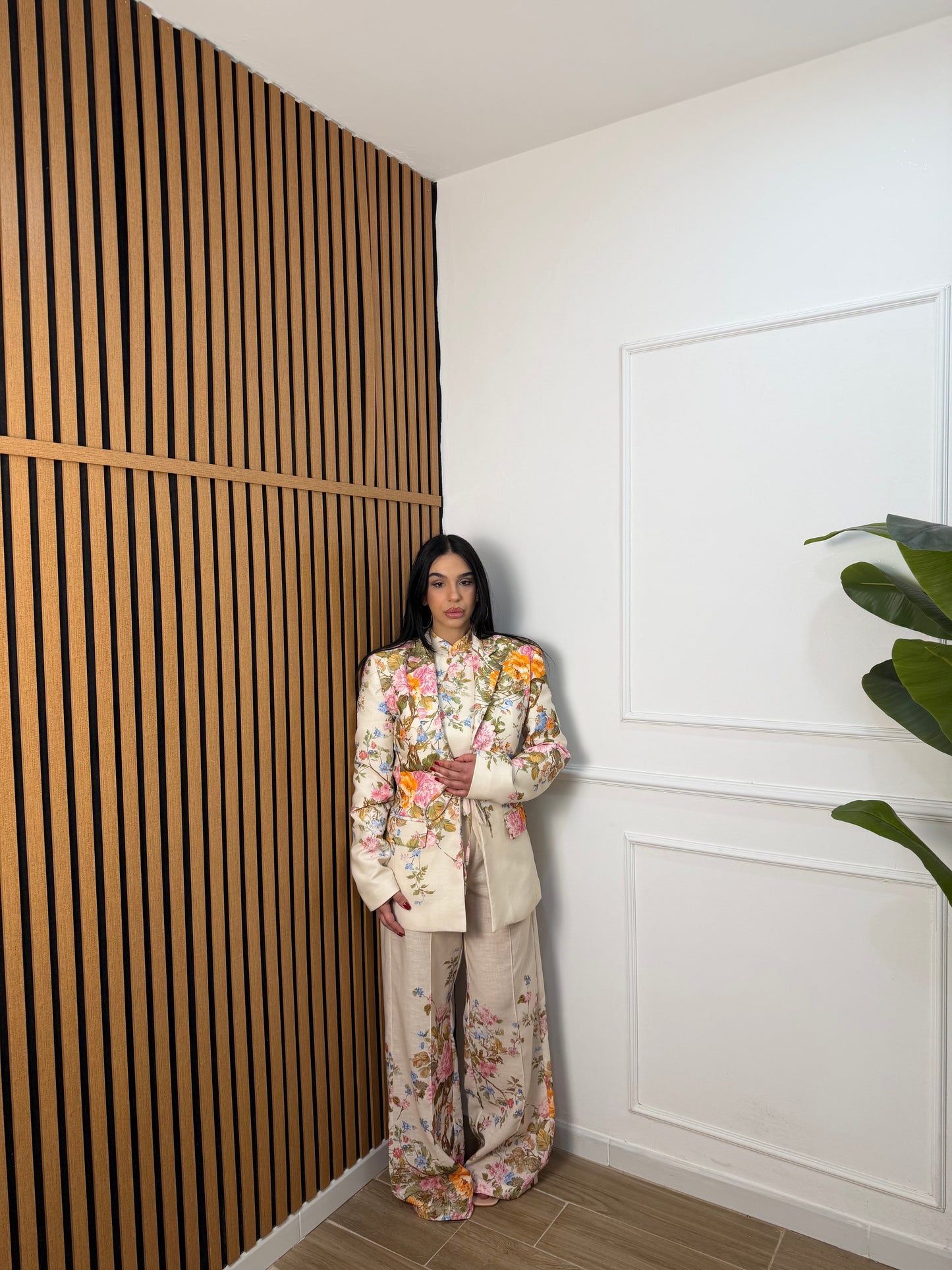 Blazer flowres by LUMINA