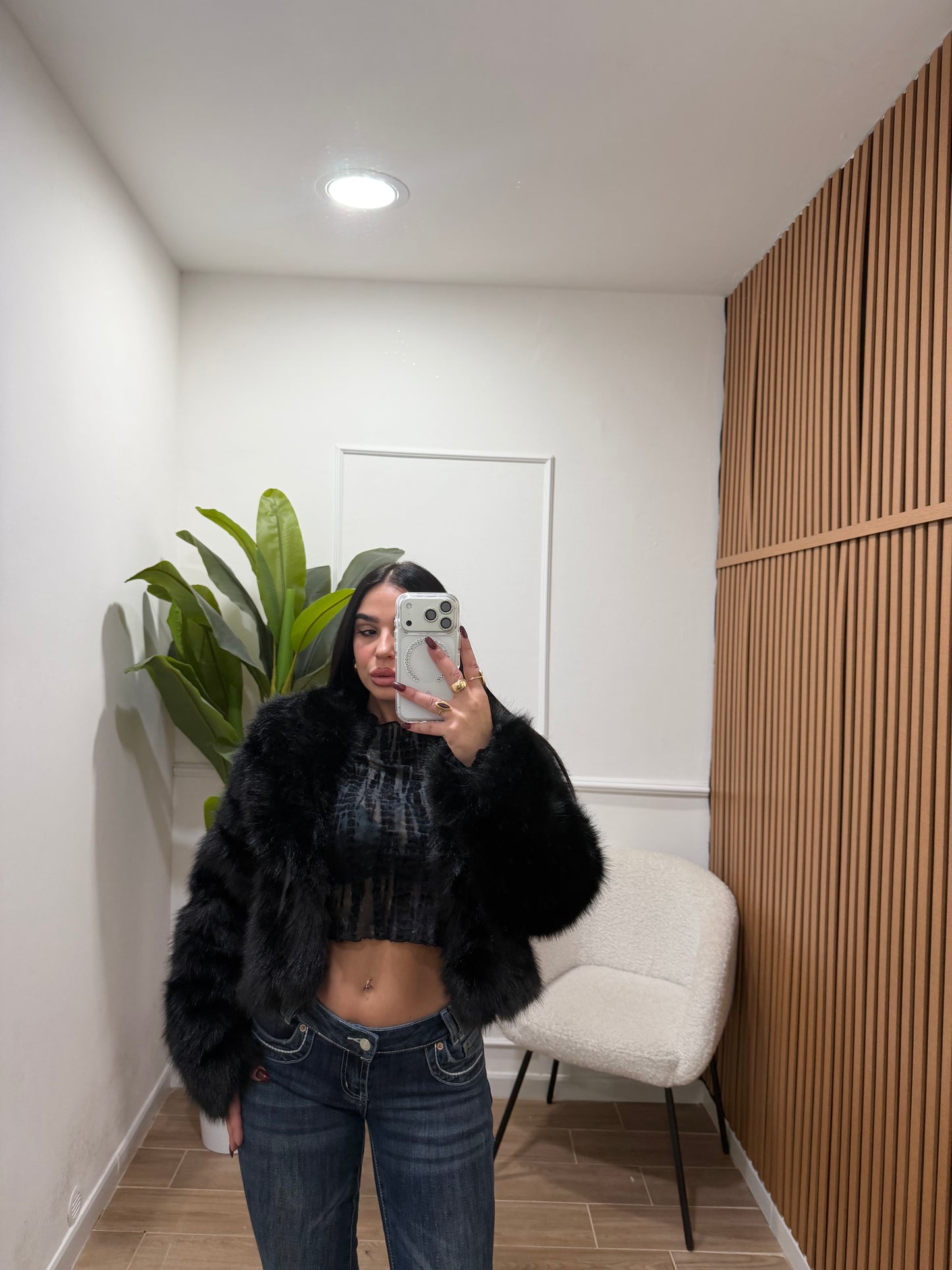 Ecopelliccia crop nuvola