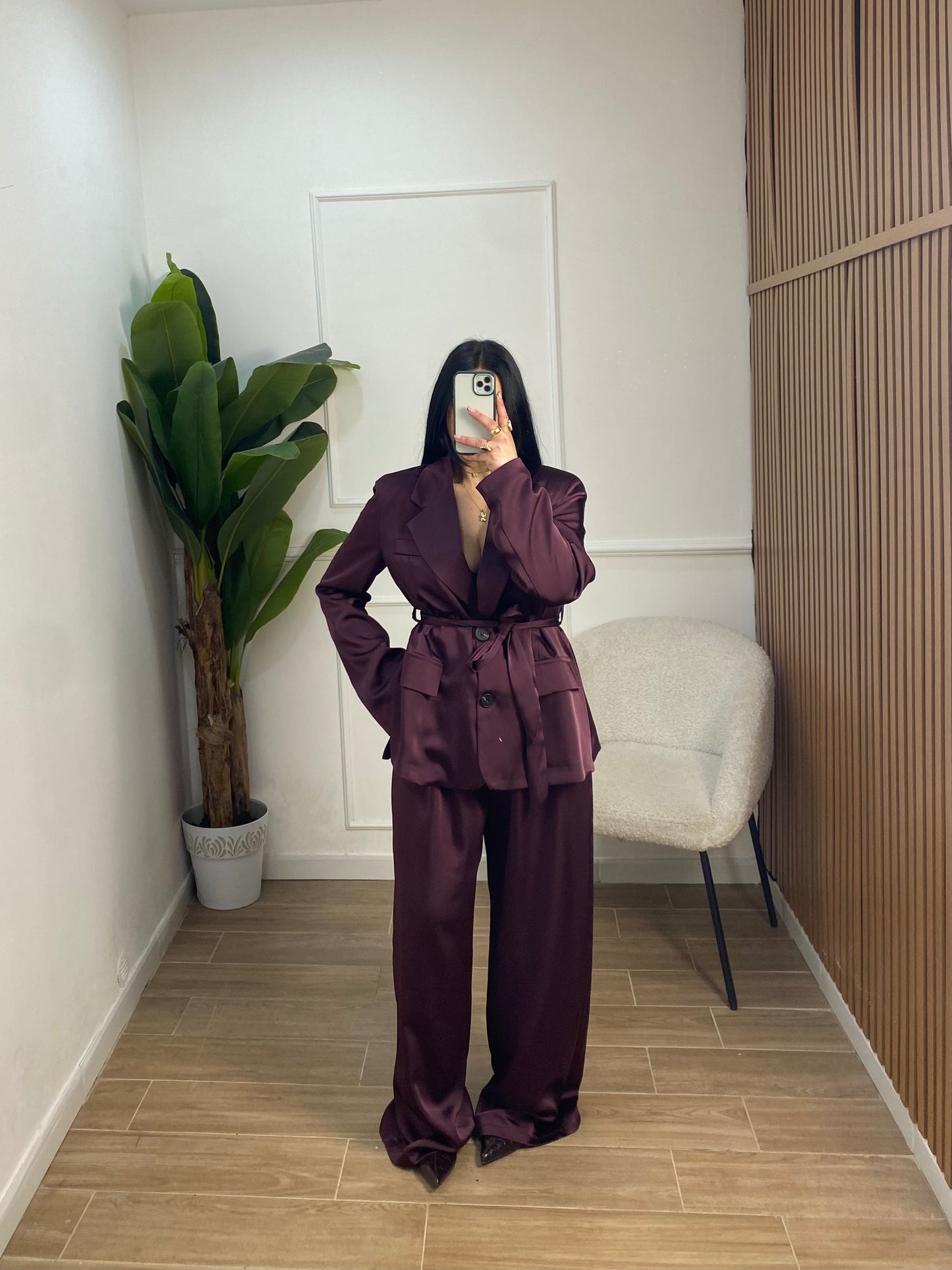 Tailleur raso superior