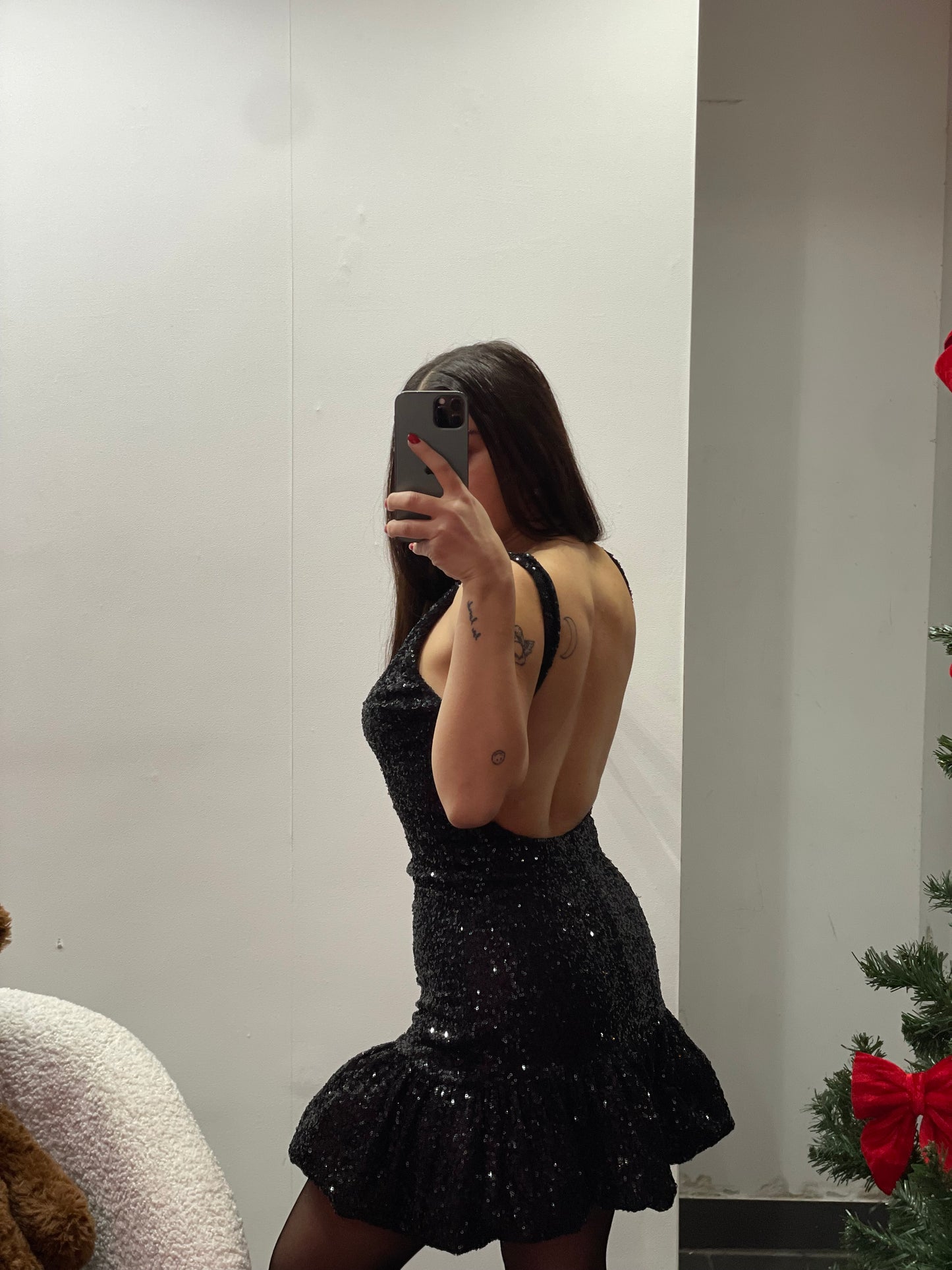 Tubino paillettes ballon