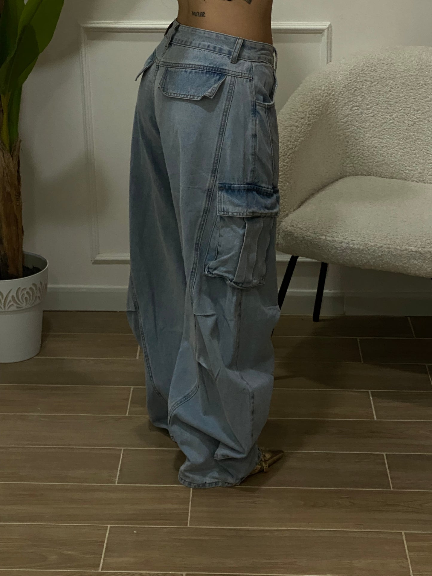 Jeans balloon tasche