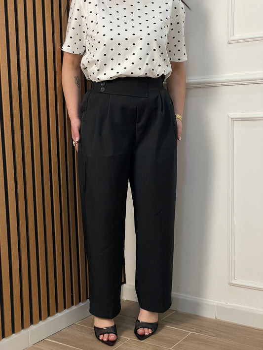 Pantalone bottoncini laterale
