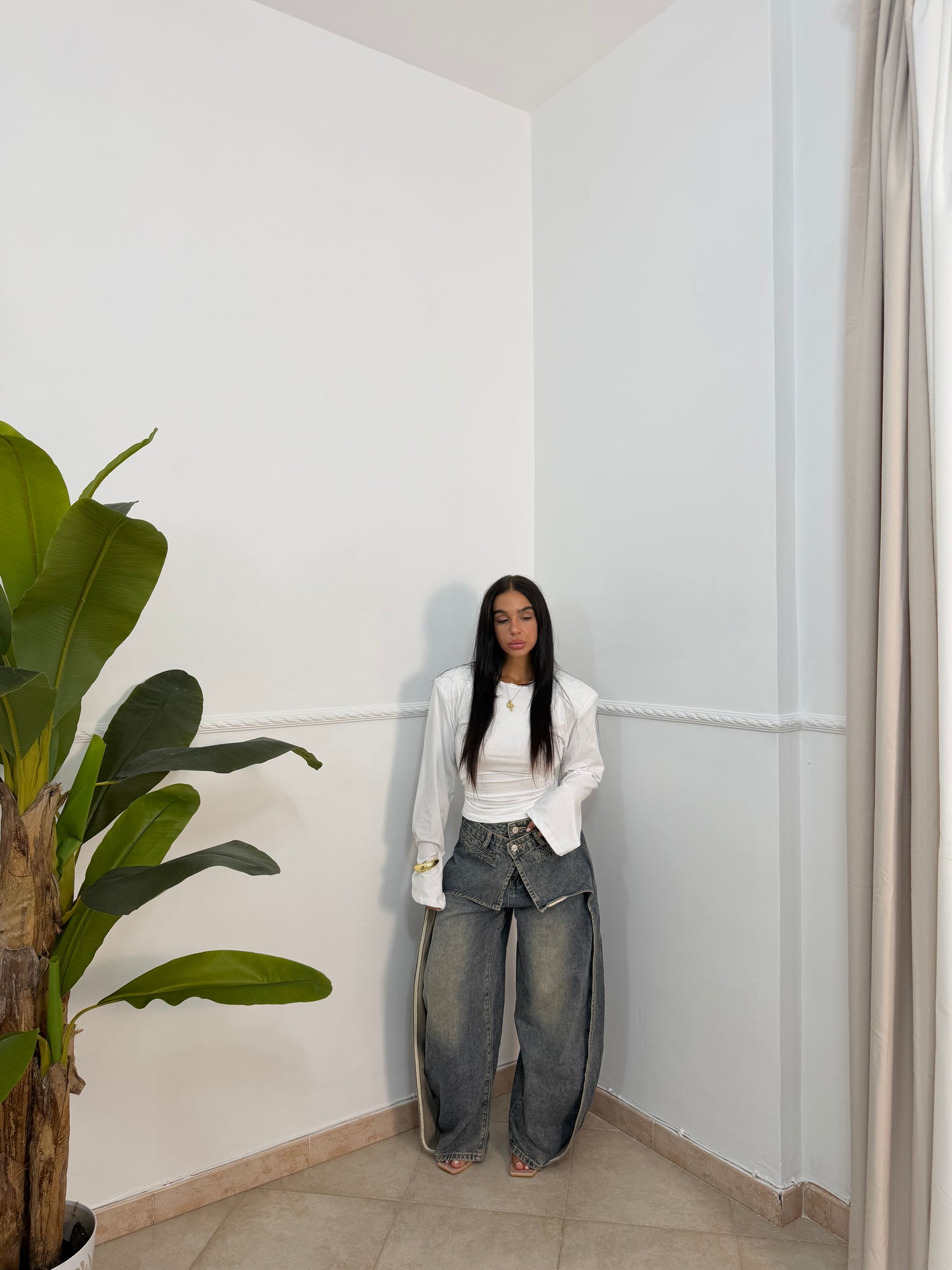 Jeans balloon double