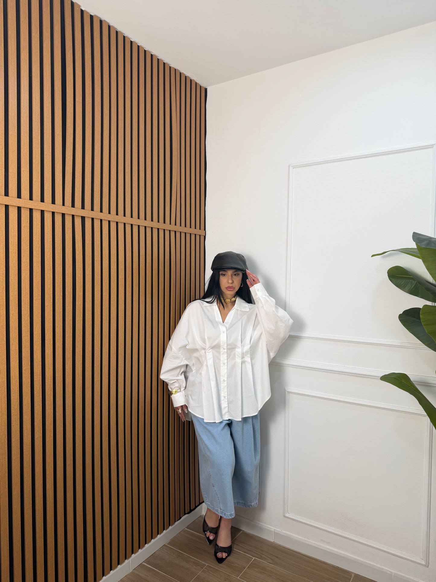 Camicia Amalia pence Bianca