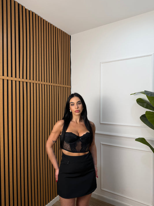 Bralette cielo nero