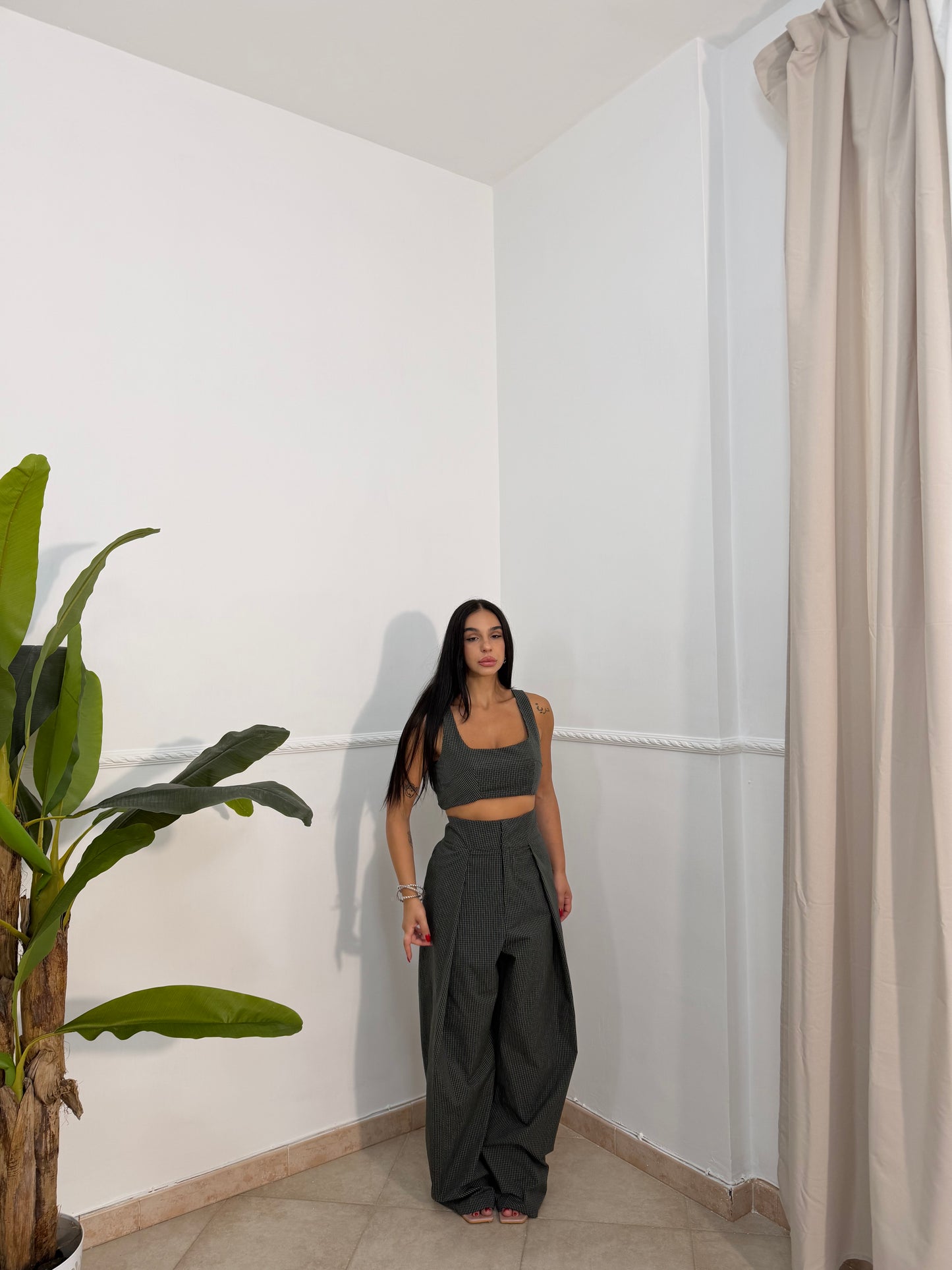 Coordinato Justwest quadretti