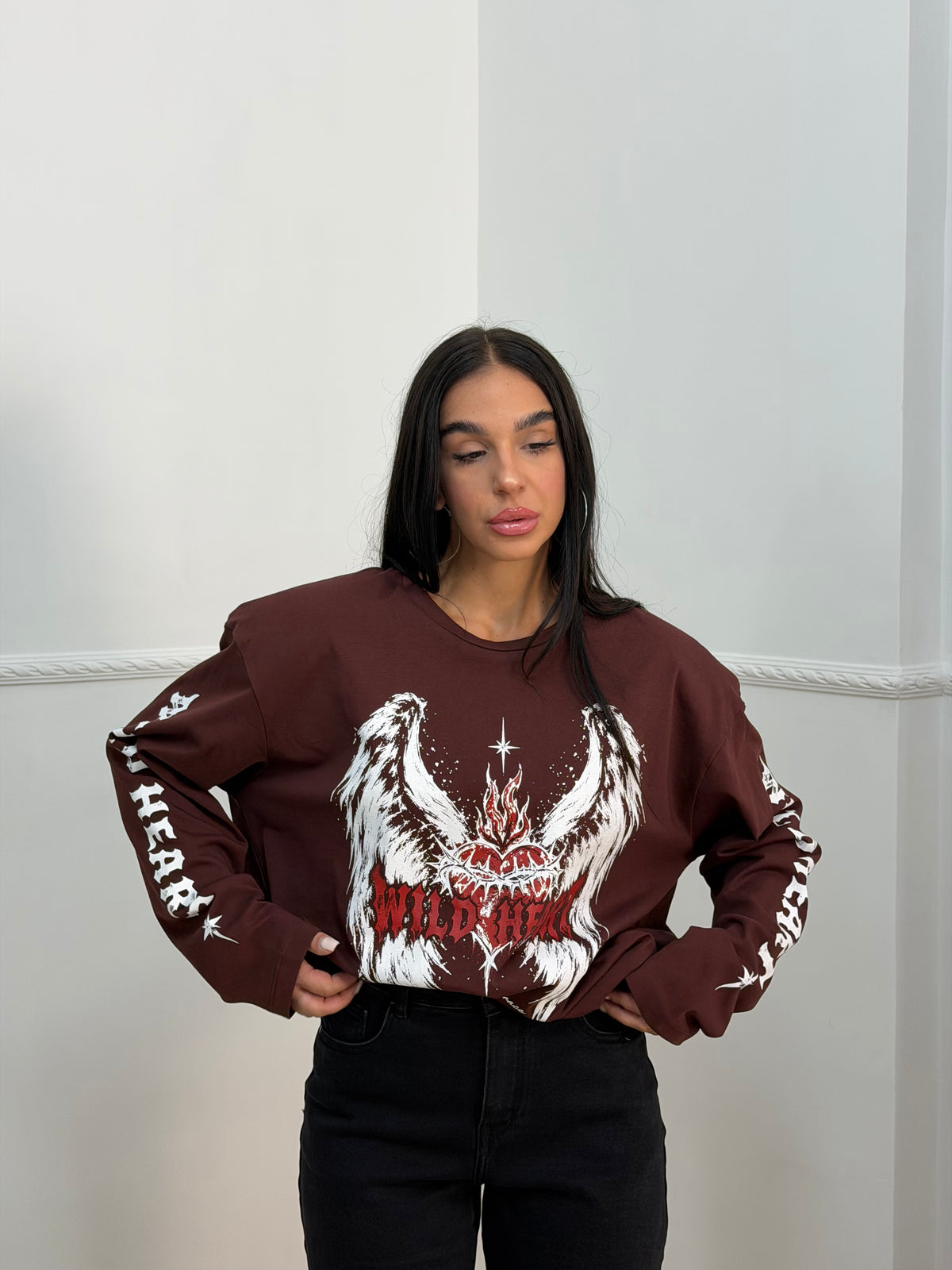 T-shirt long sleeve WILD HERAT