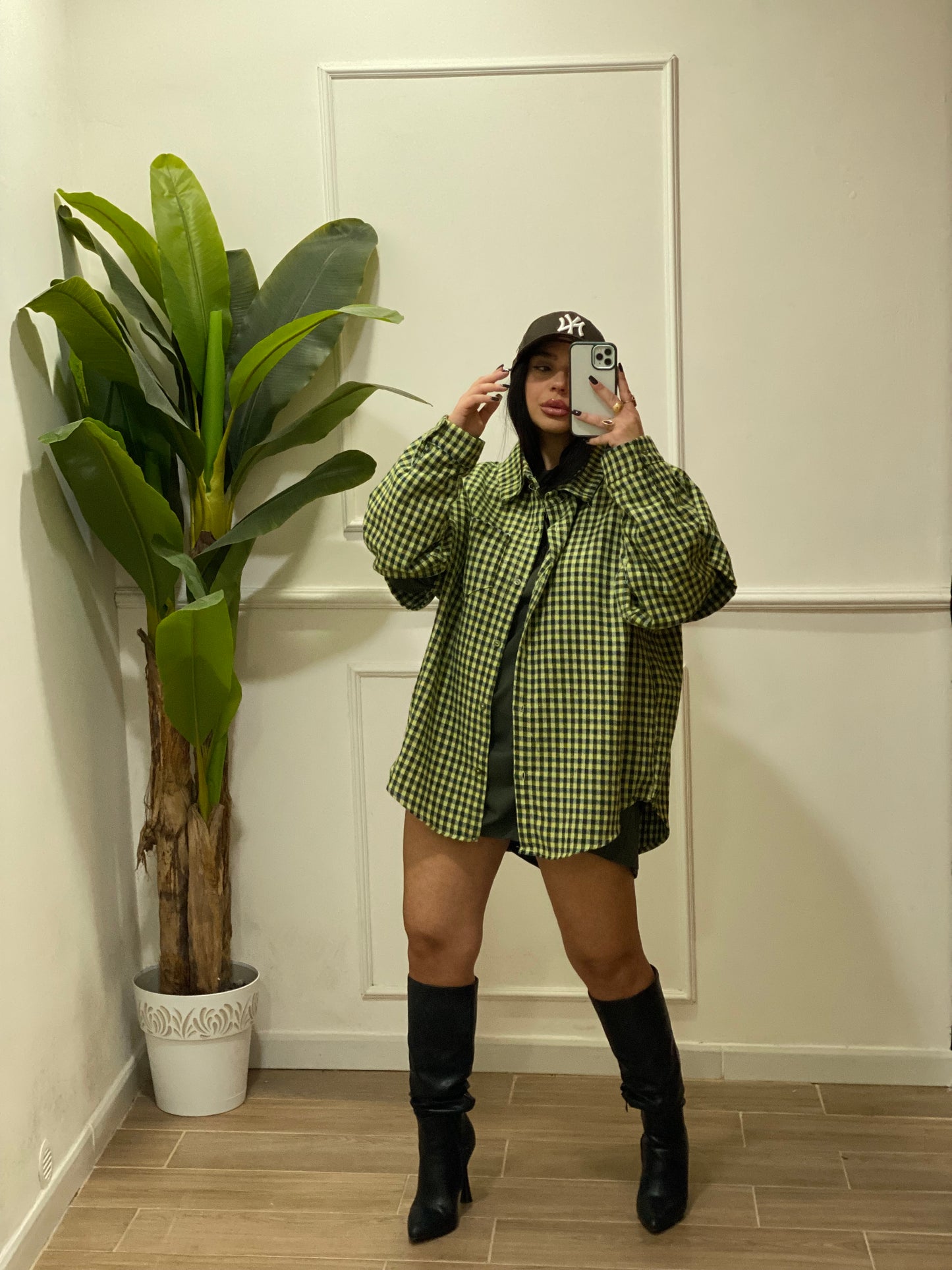 Camicione quadri just west