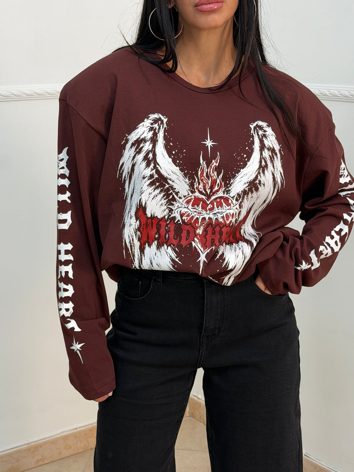 T-shirt long sleeve WILD HERAT