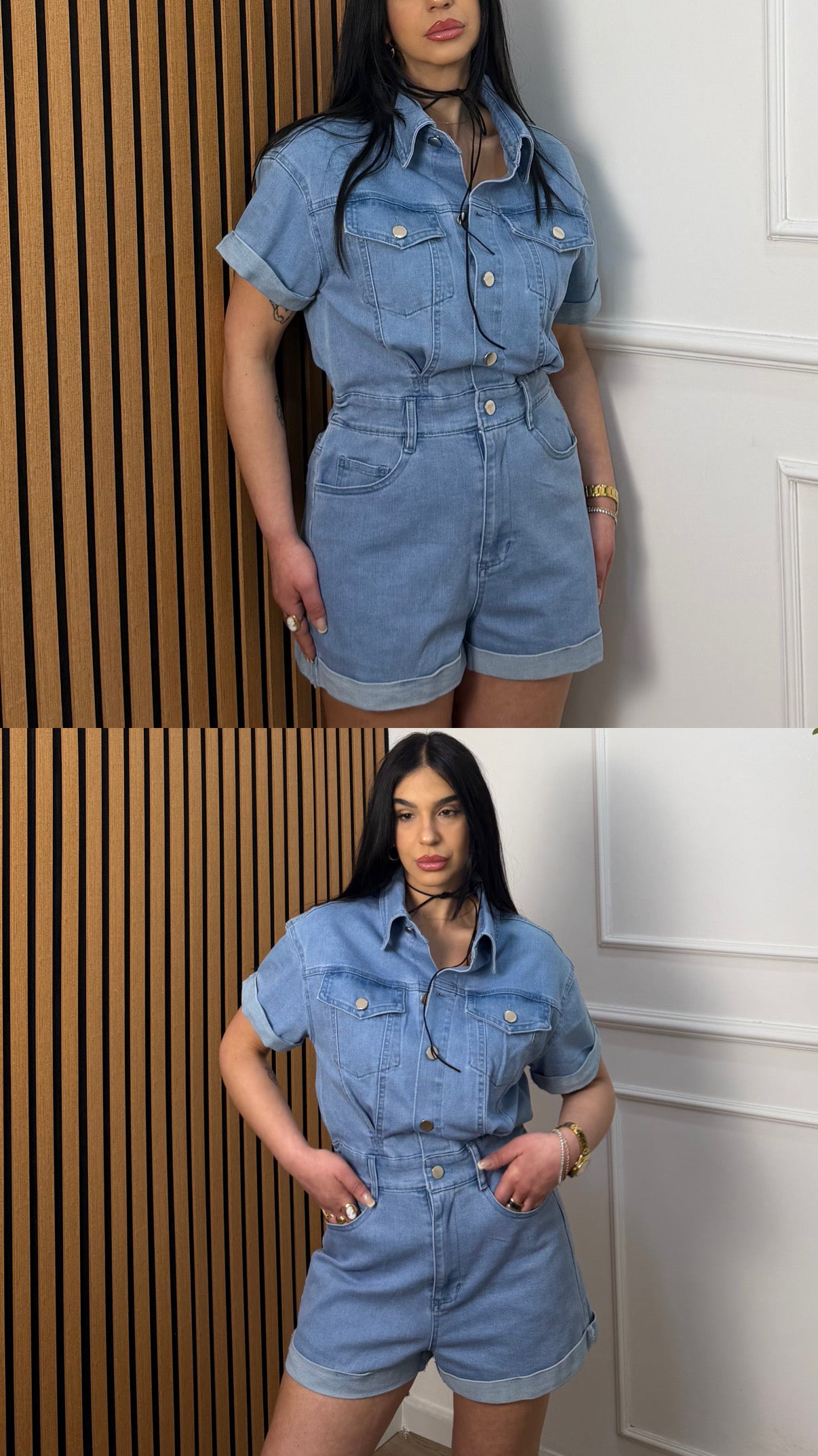 Tutina  denim Lara